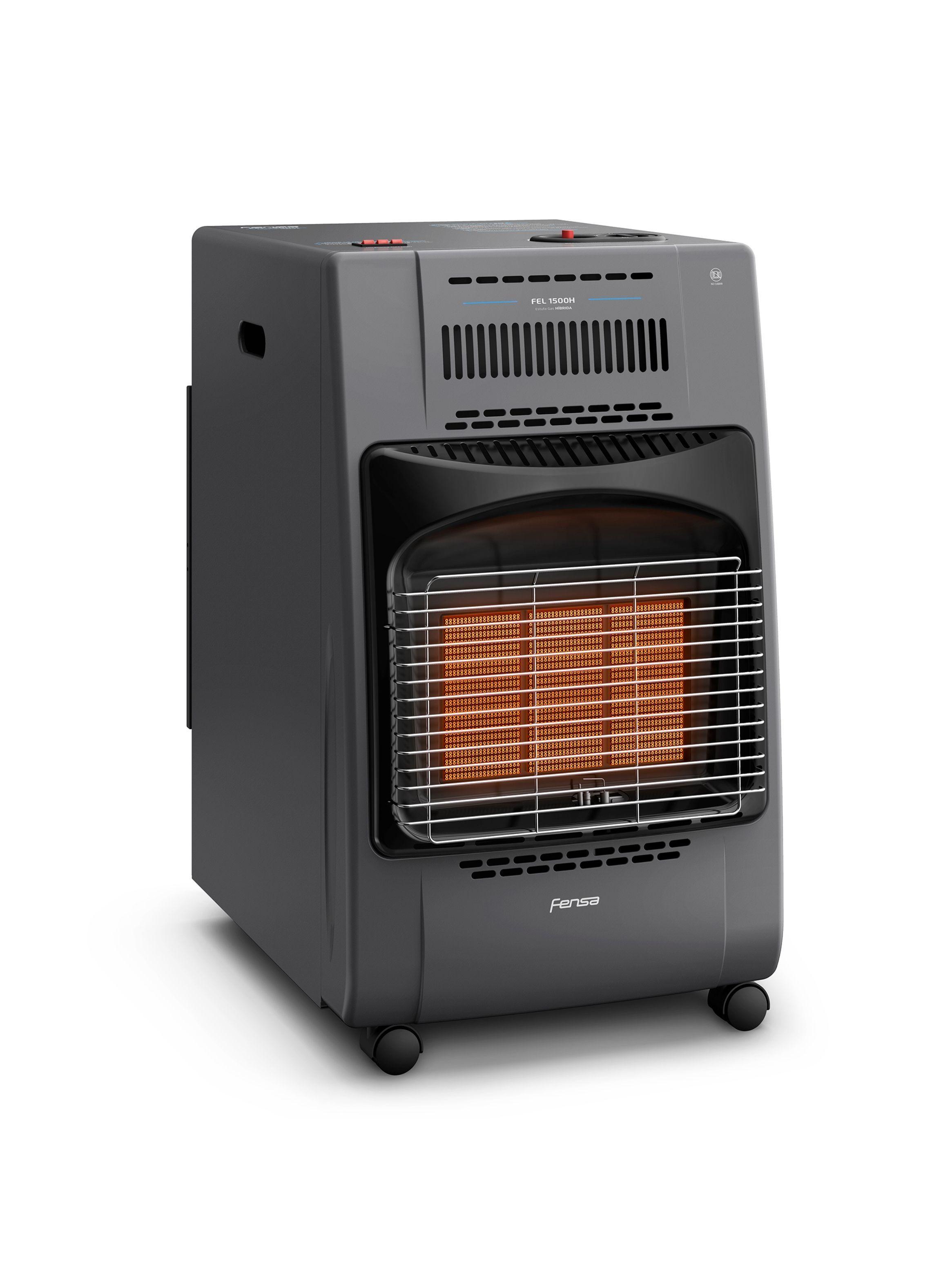 Estufa Hibrída Fensa 5-15Kg Eléctrica y Gas Fel 1500 H-6