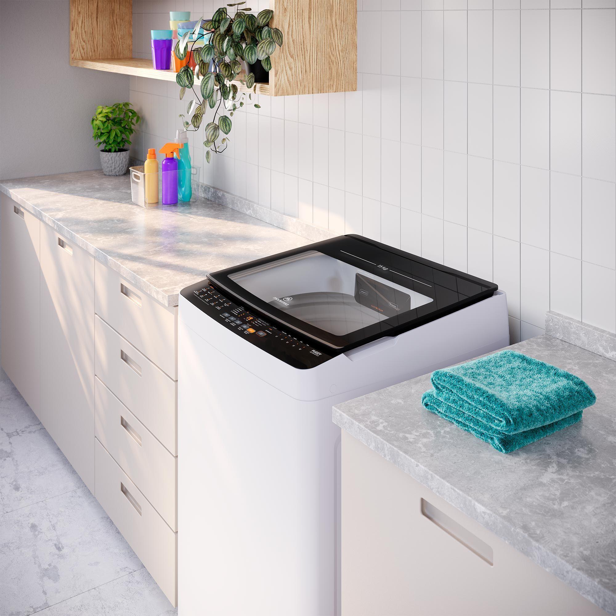 Lavadora Automática 15Kg Carga Superior MDWMT15W Blanca-6