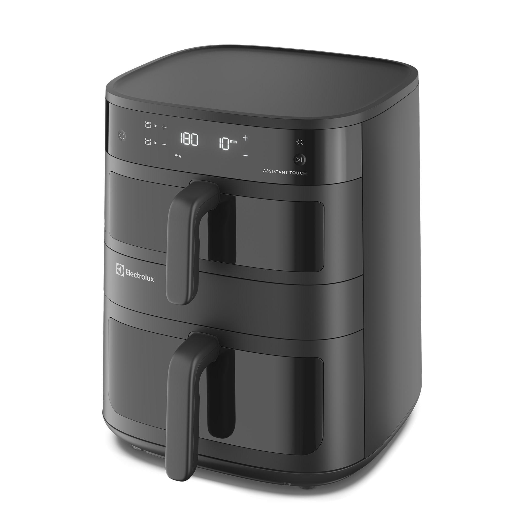 Freidora de Aire 11L Digital Dual Doble Cesta 2500W EAF190-3