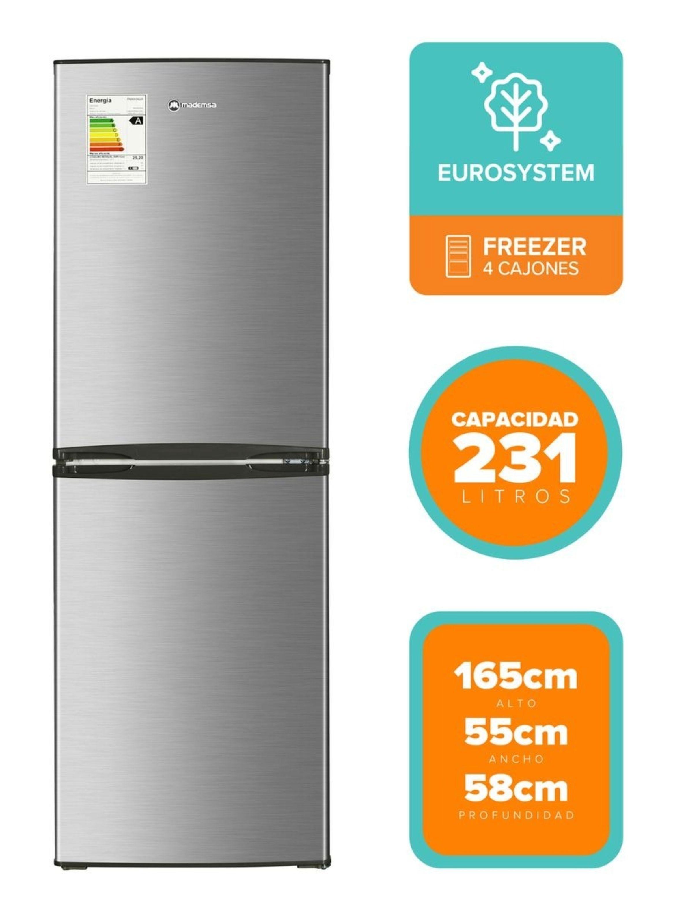 Refrigerador Mademsa 231L Bottom Freezer Nordik MR 415 Plus-2