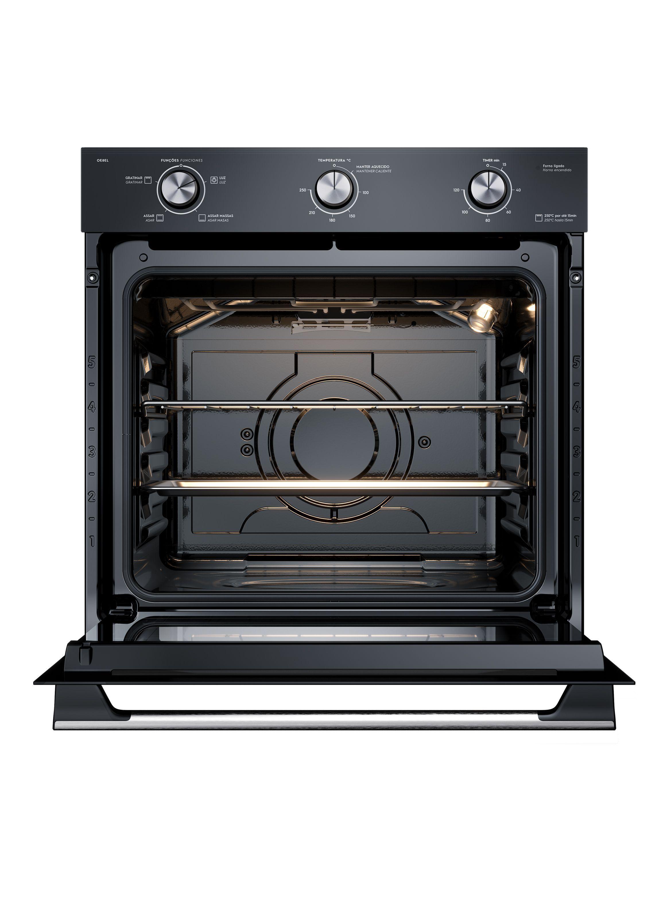 Horno Empotrable Electrico Electrolux 80L Efficient con PerfectCook OE8EL-4