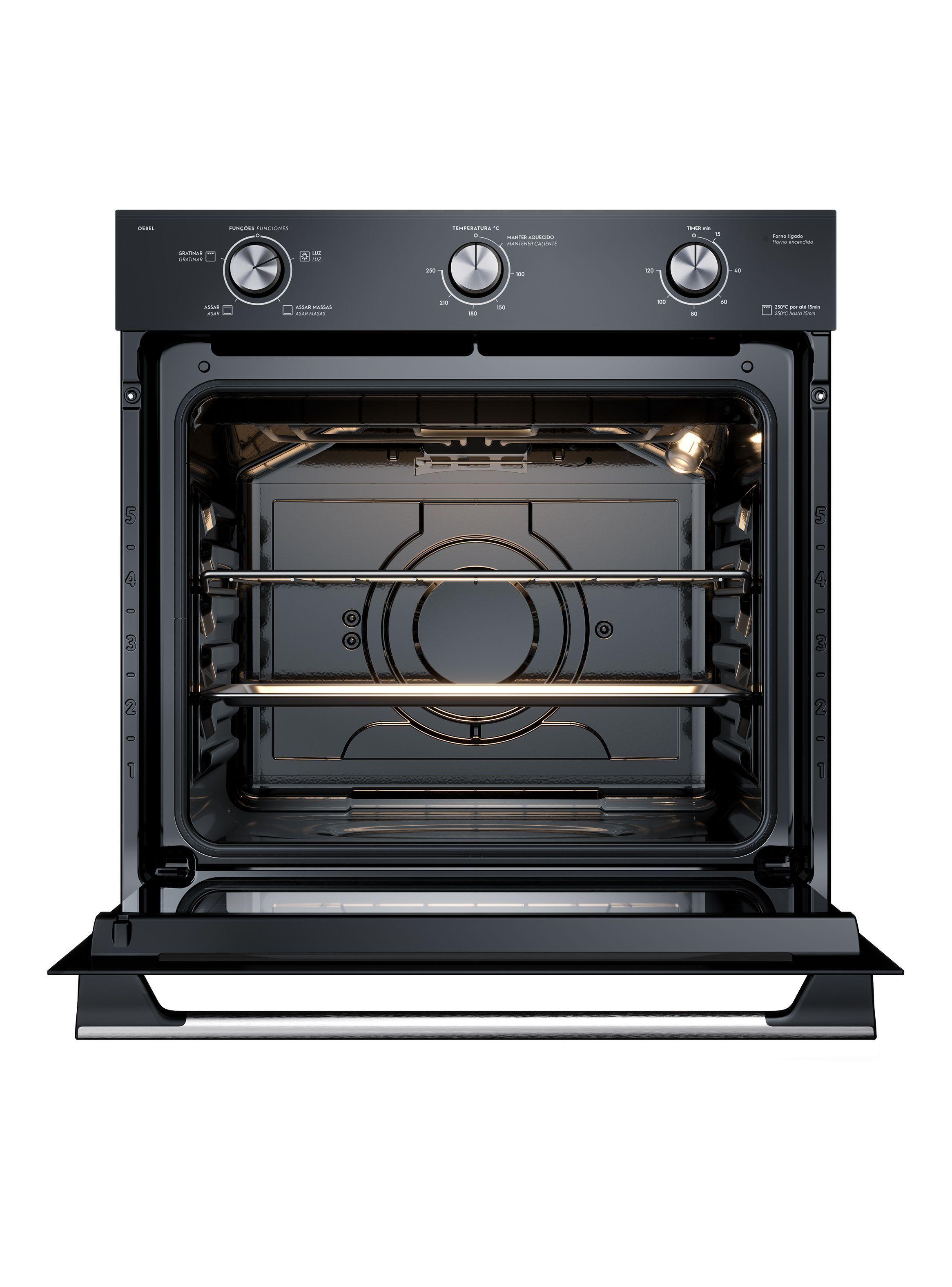 Horno Empotrable Electrico Electrolux 80L Efficient con PerfectCook OE8EL-4