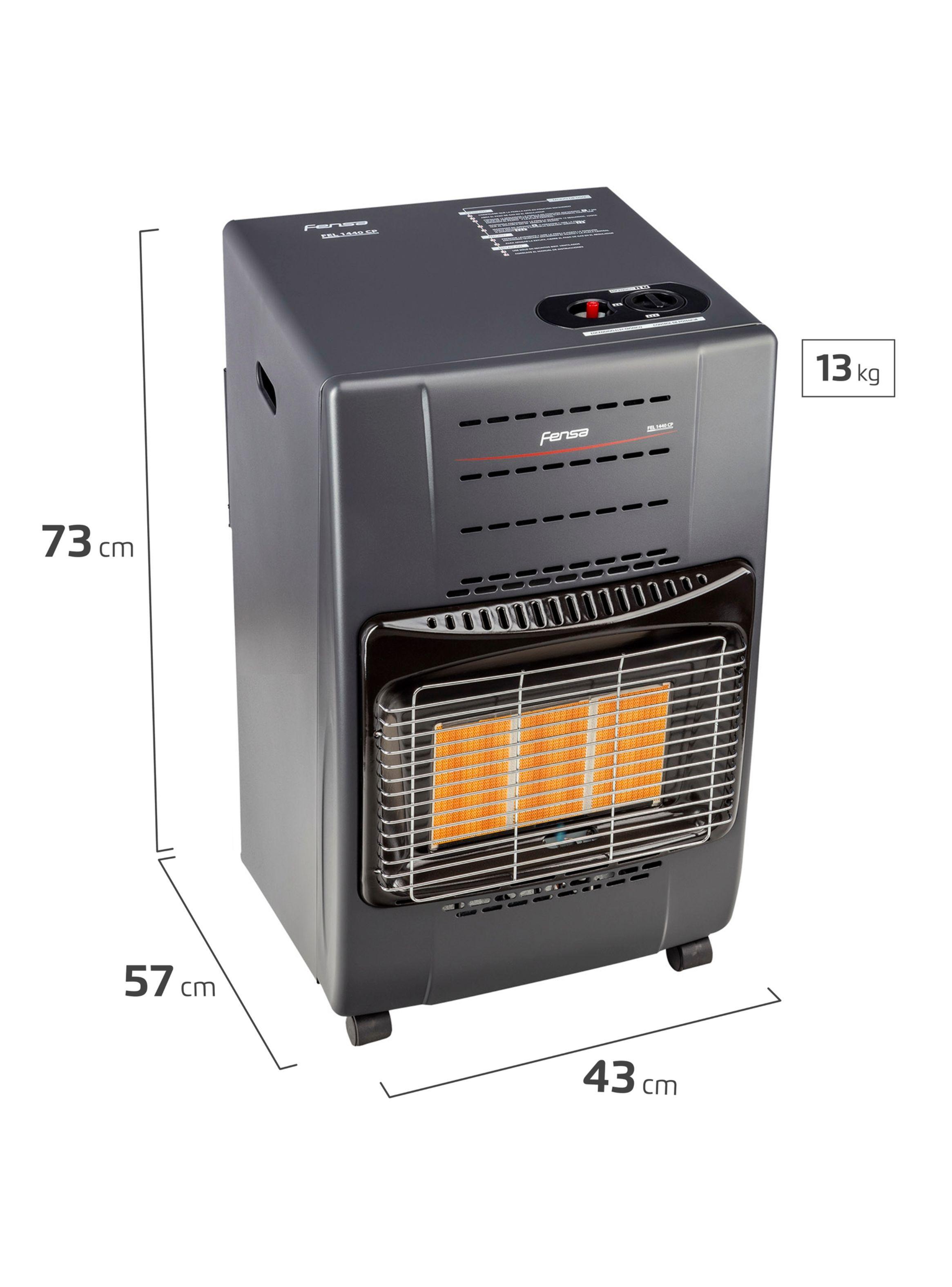 Estufa a Gas Fensa 11-15Kg 3 Niveles de Potencia FEL 1440-1
