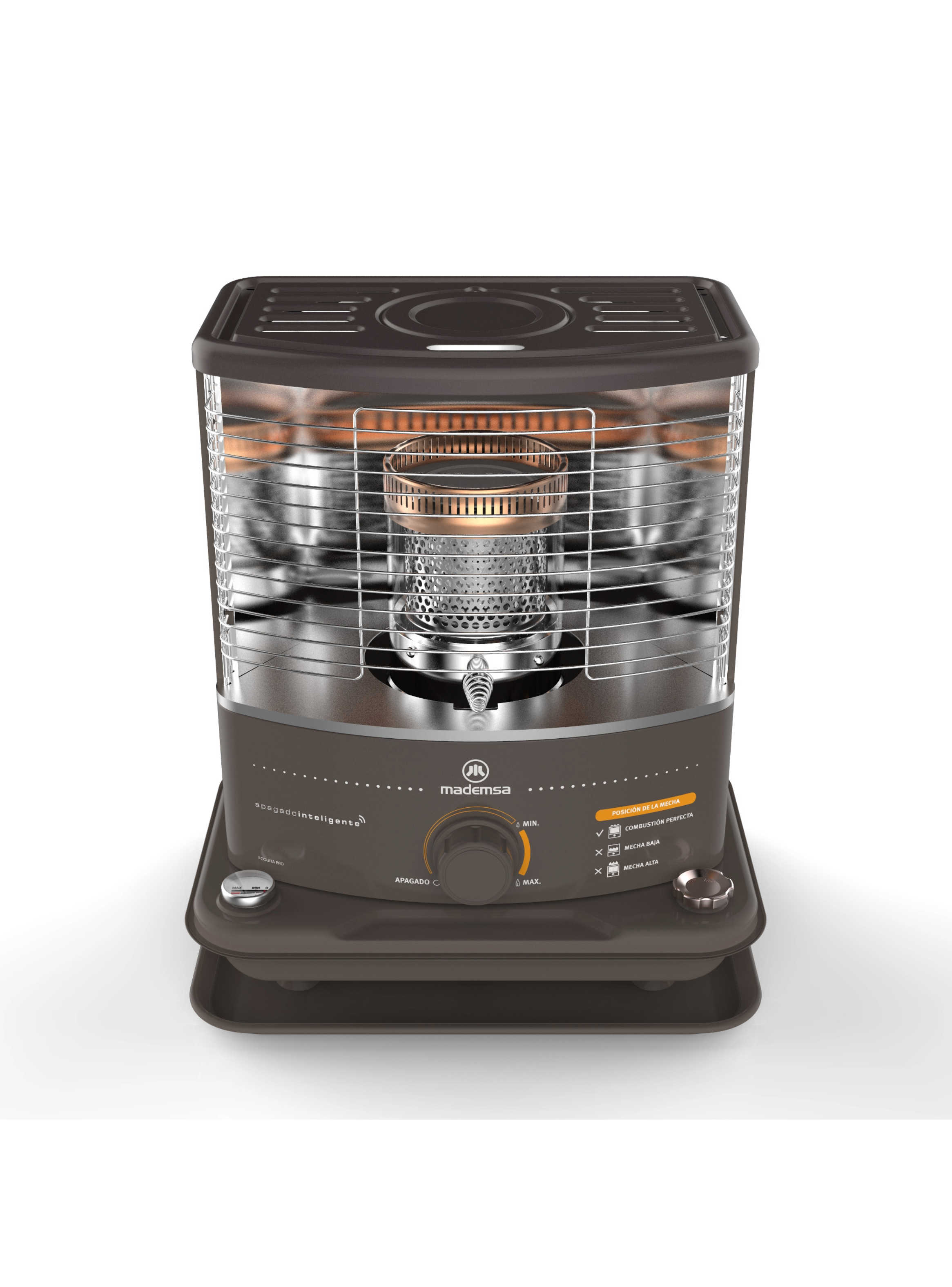 Estufa Parafina Mecha Mademsa 4 Litros 2,7 Kw Foguita Pro-0