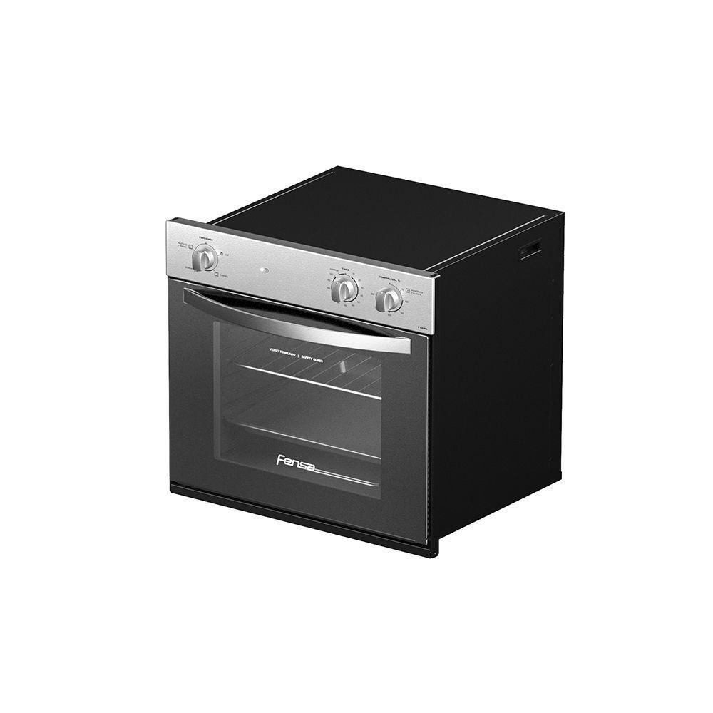 Horno Empotrable Eléctrico 66L Cavidad Esmaltada F 1060R A Gris-5