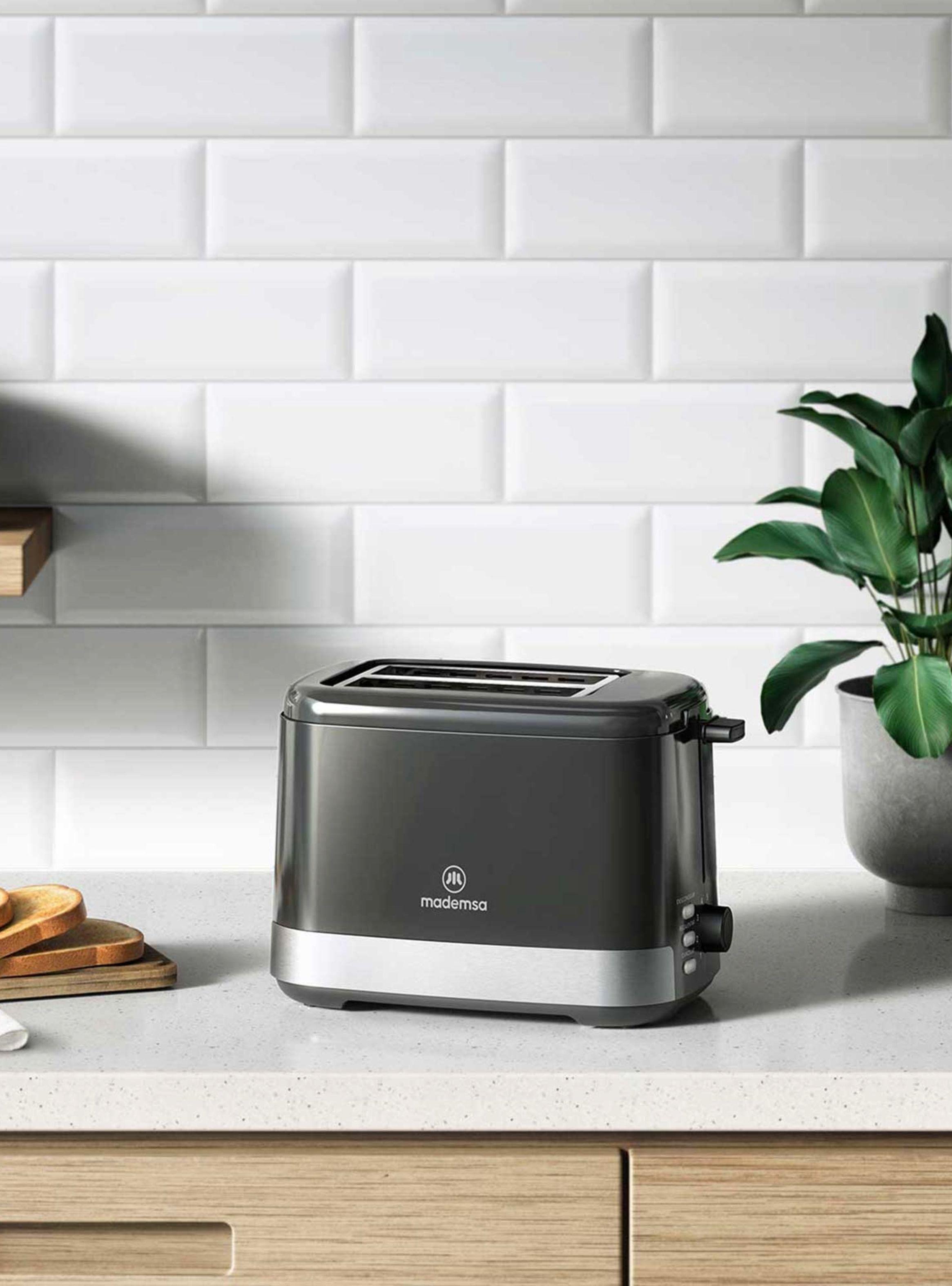 Tostador Mademsa con 8 Niveles de Tostado 800W MTS10-3