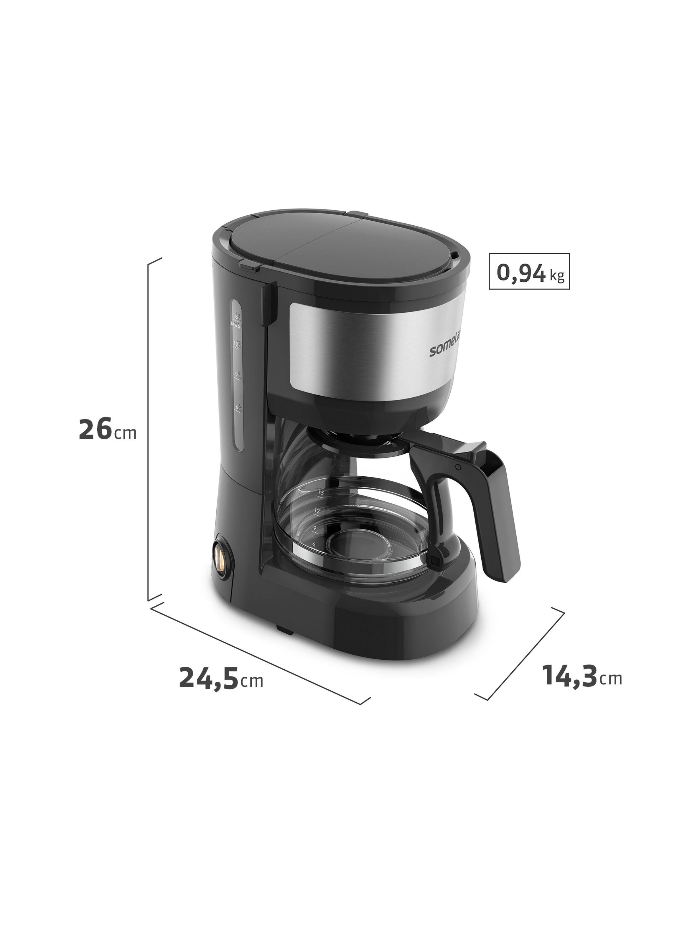 Cafetera Somela de 15 tazas con Filtro Permanente SCM10-1