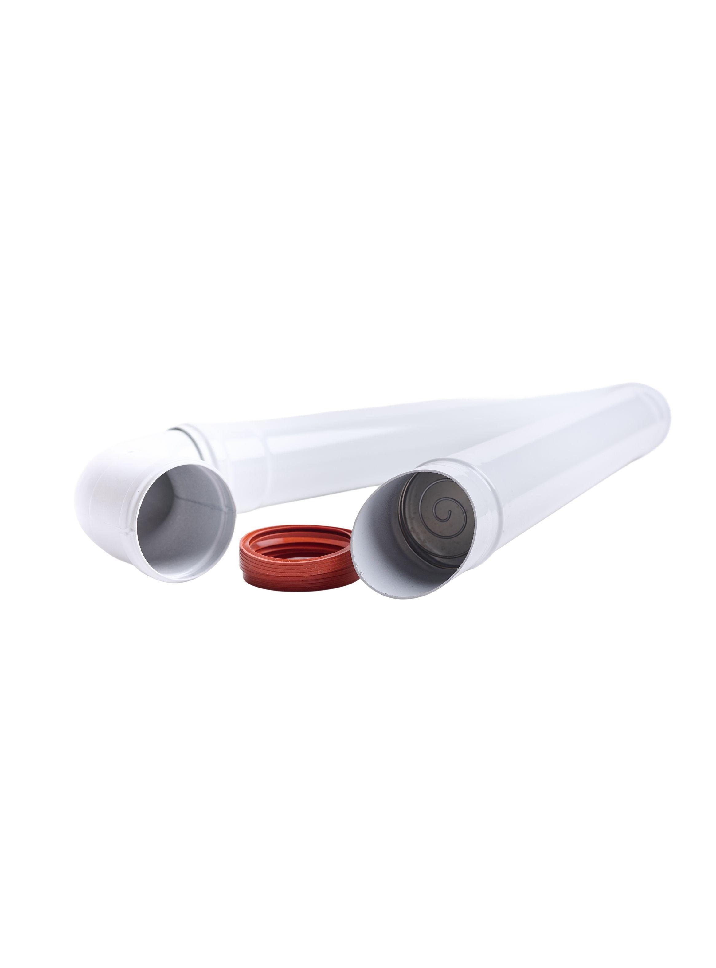 Kit Ductos Evacuación Calefont Tiro Forzado 10/13 Lt 60 mm-2