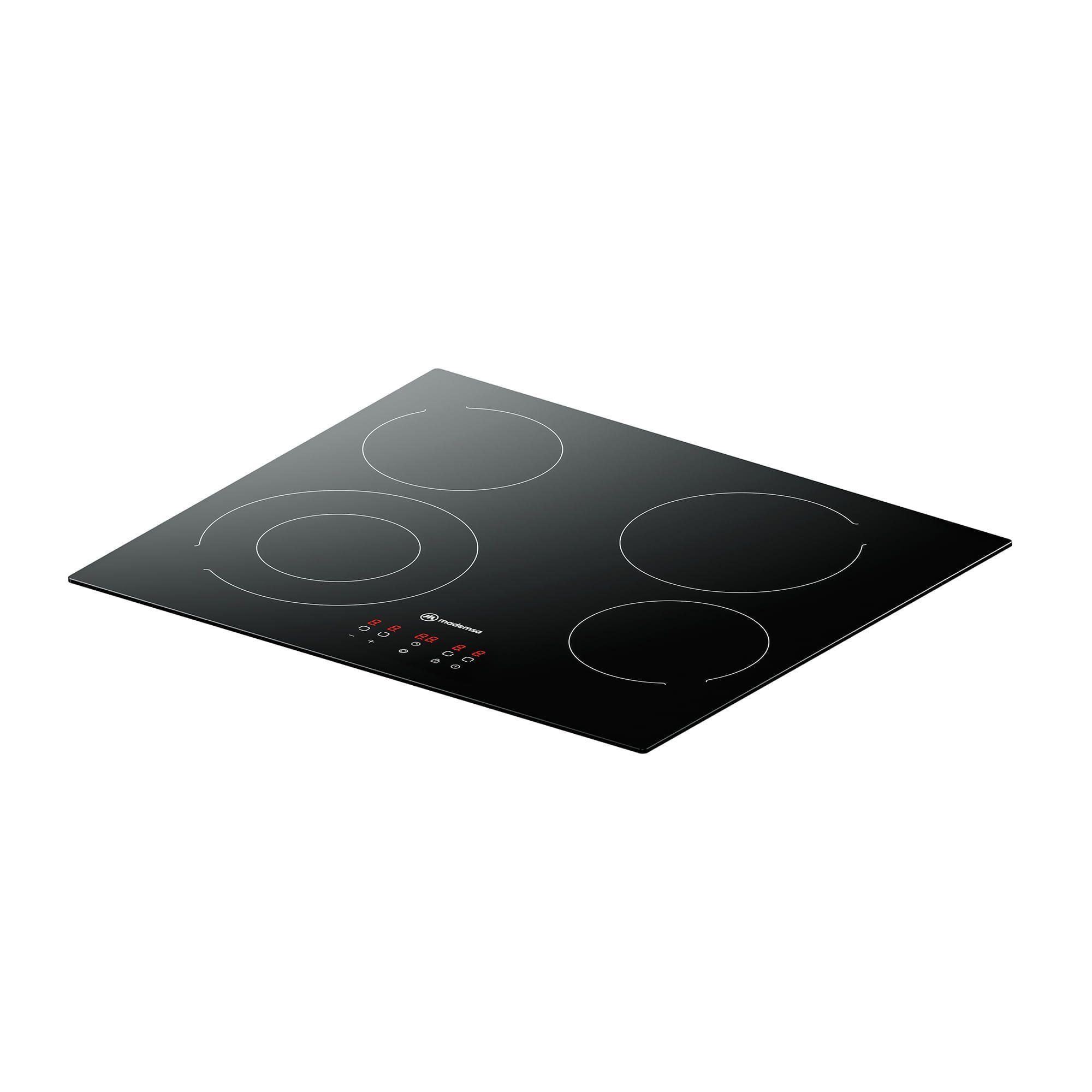 Encimera Eléctrica 4 Platos Mademsa Vitrocerámica VM4TR-4
