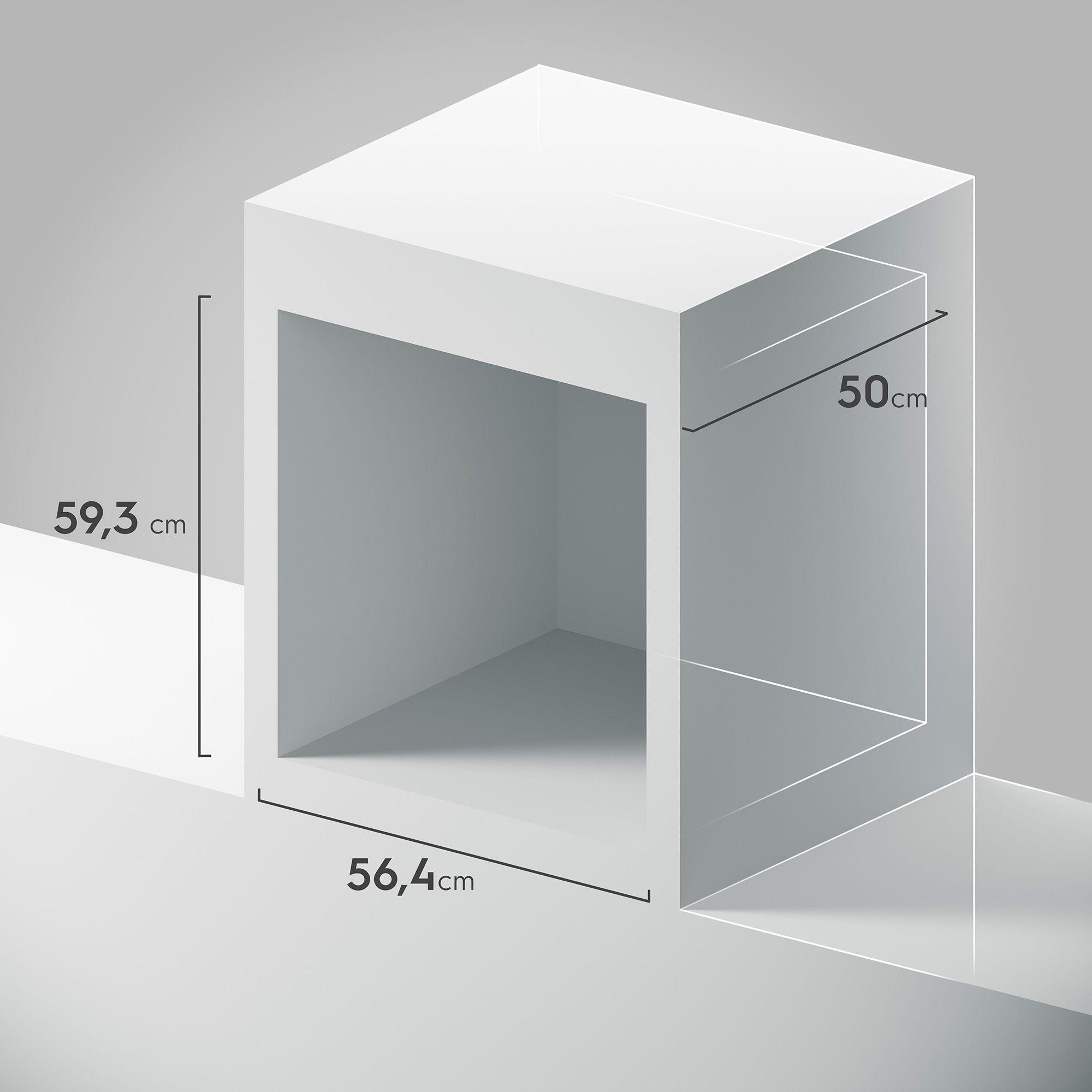 Horno Empotrable Eléctrico 59L Temporizador y Limpia Fácil OM6TX-3