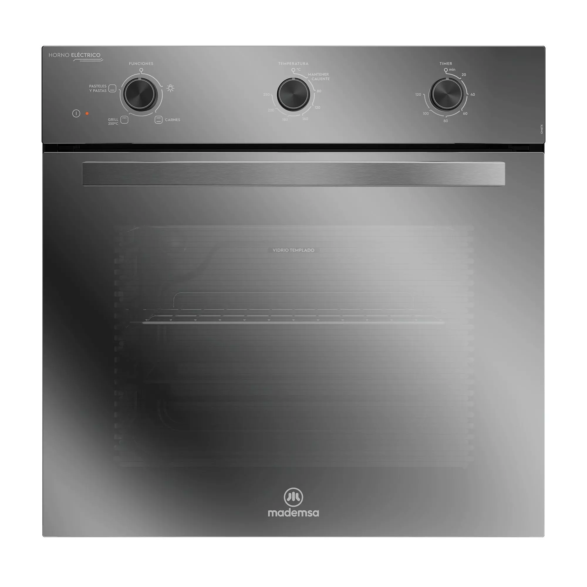 Horno Empotrable Eléctrico 59L Temporizador y Limpia Fácil OM6TX-0