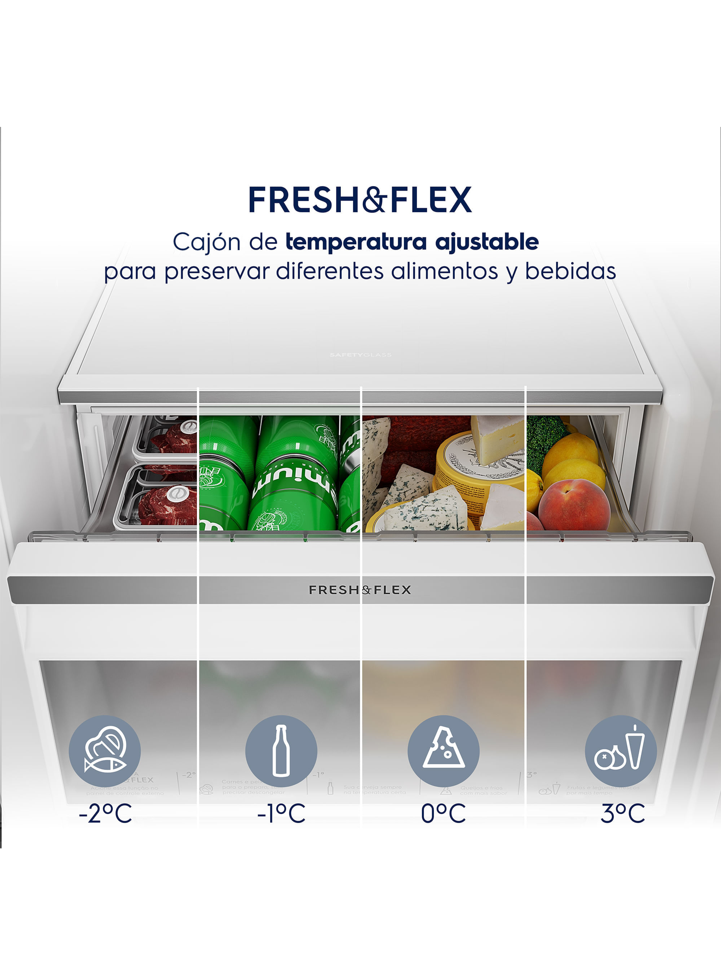 Refrigerador 624L No Frost Side by Side Inverter ES60S Inox-8