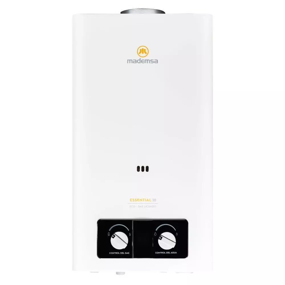 Calefont Gas Licuado 10 Litros Tiro Natural Essential 10 Eco-0