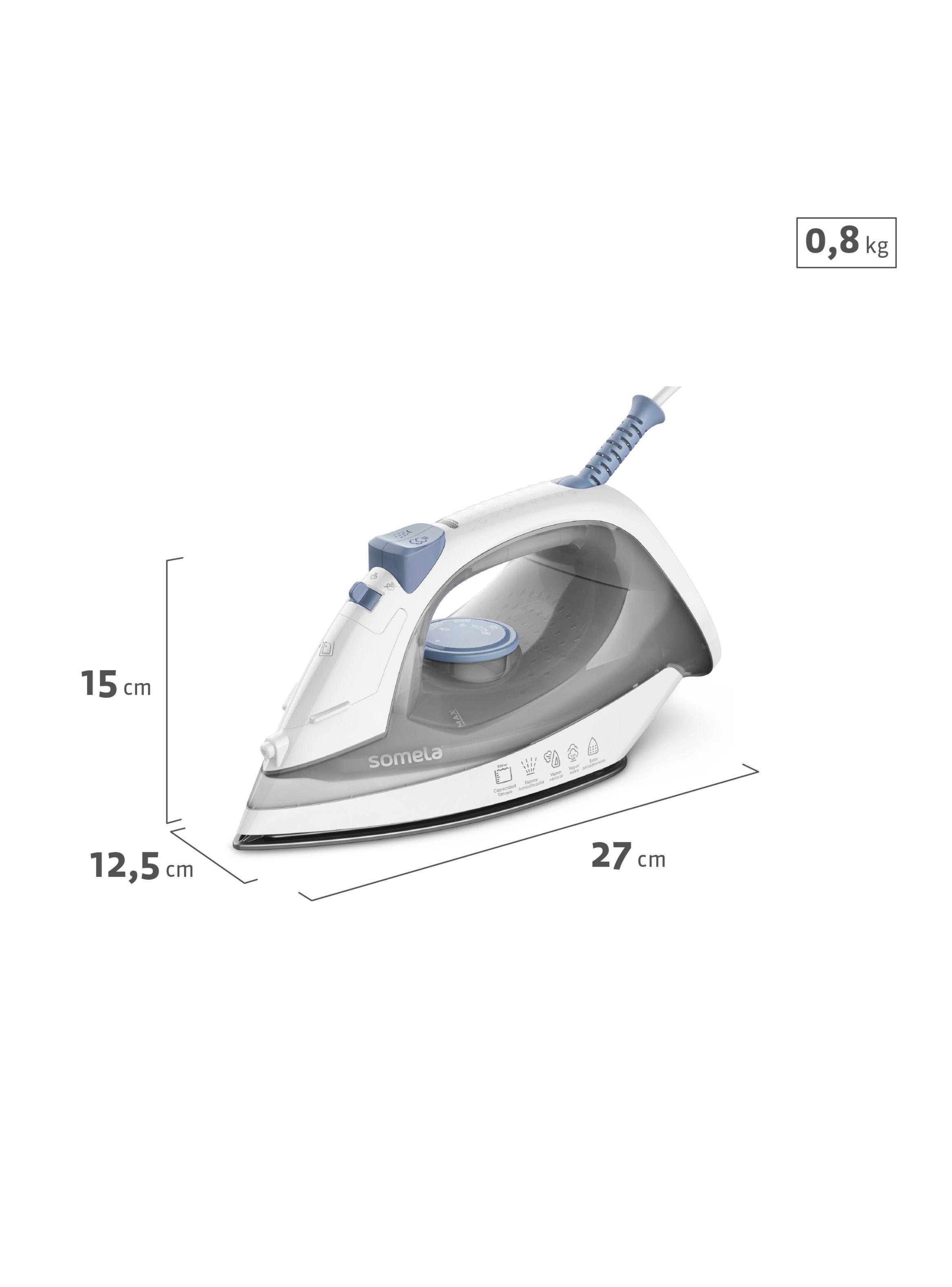 Plancha de Vapor Vertical con Base Antiadherente SIR10-1