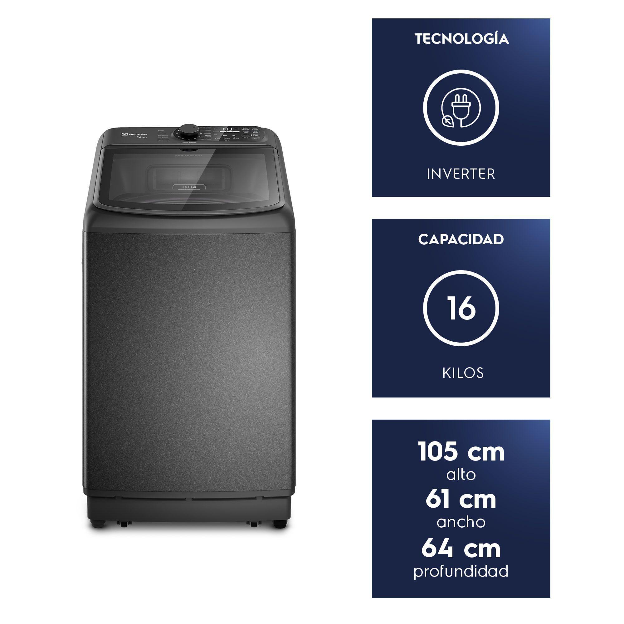 Lavadora Automática 16kg Carga Superior Inverter EMTL16IO Onix-2