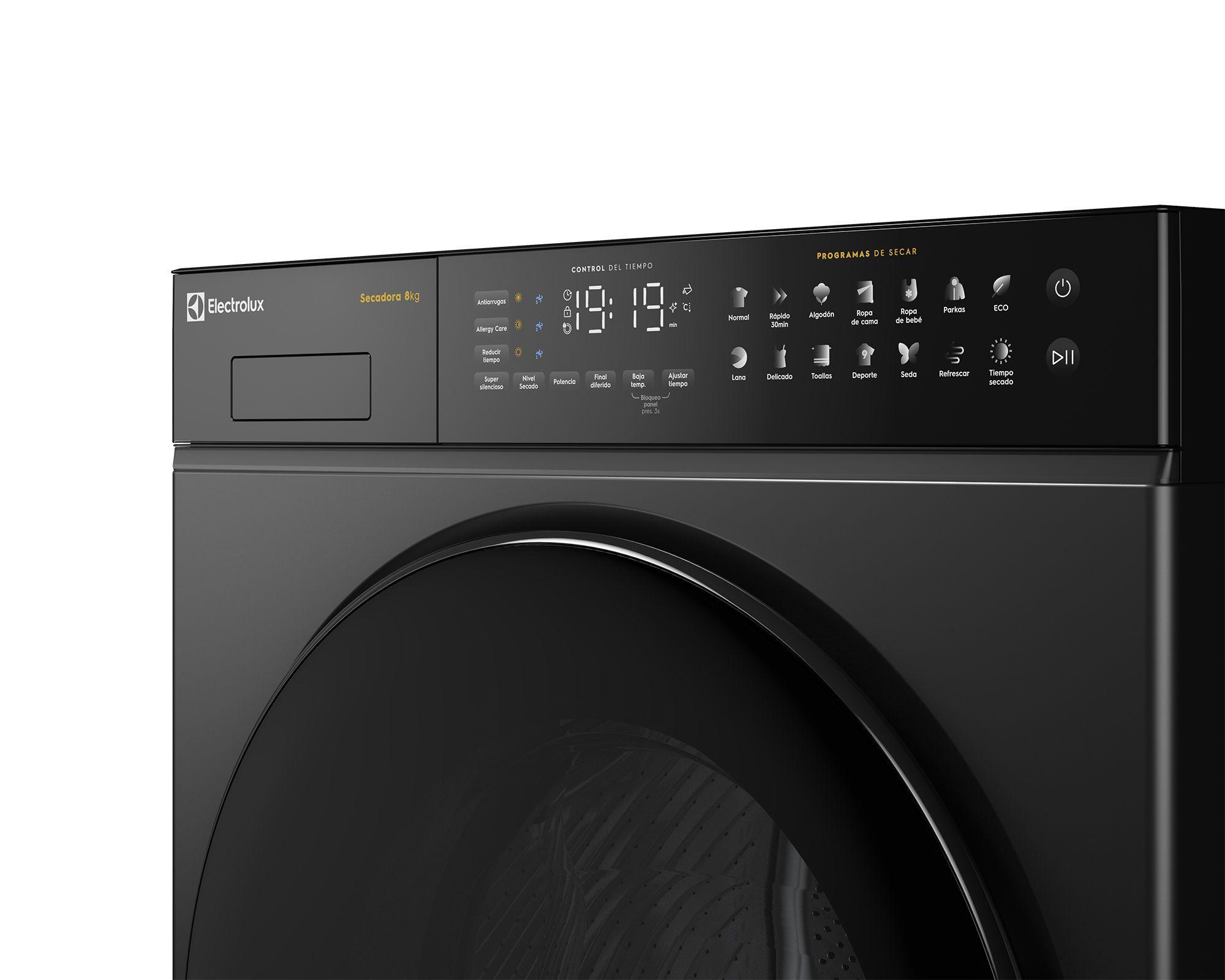 Secadora de Ropa 8Kg Carga Frontal Bomba de Calor ETDHP8SZ-4