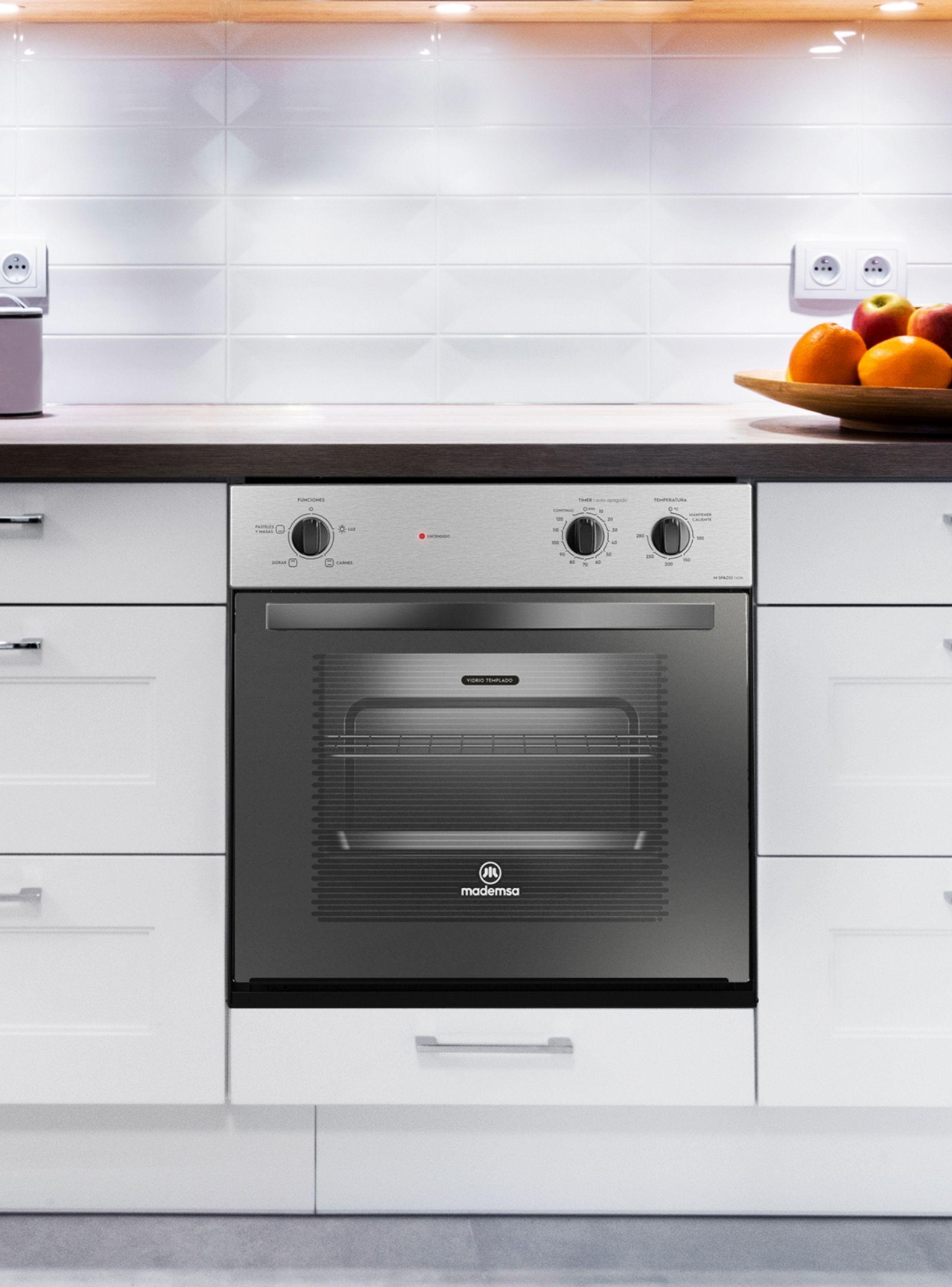 Horno Empotrable Eléctrico 66L Timer M Spazio 140A Negro-2