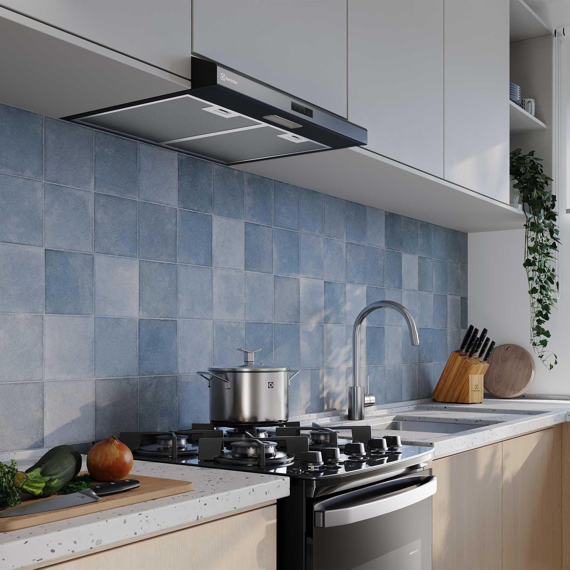 Campana de Cocina Extractora 60cm Alto Poder Succión DE6TB-6