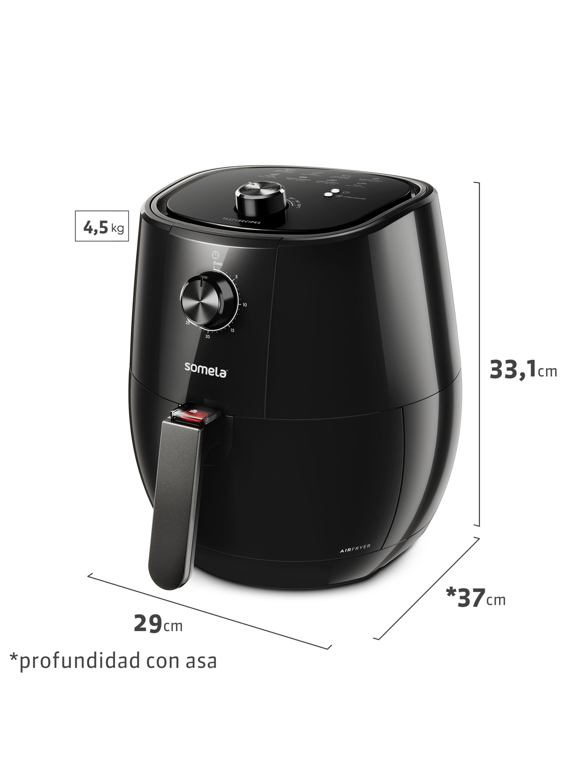 Freidora de Aire manual Somela de 3,2 litros SAF10-1