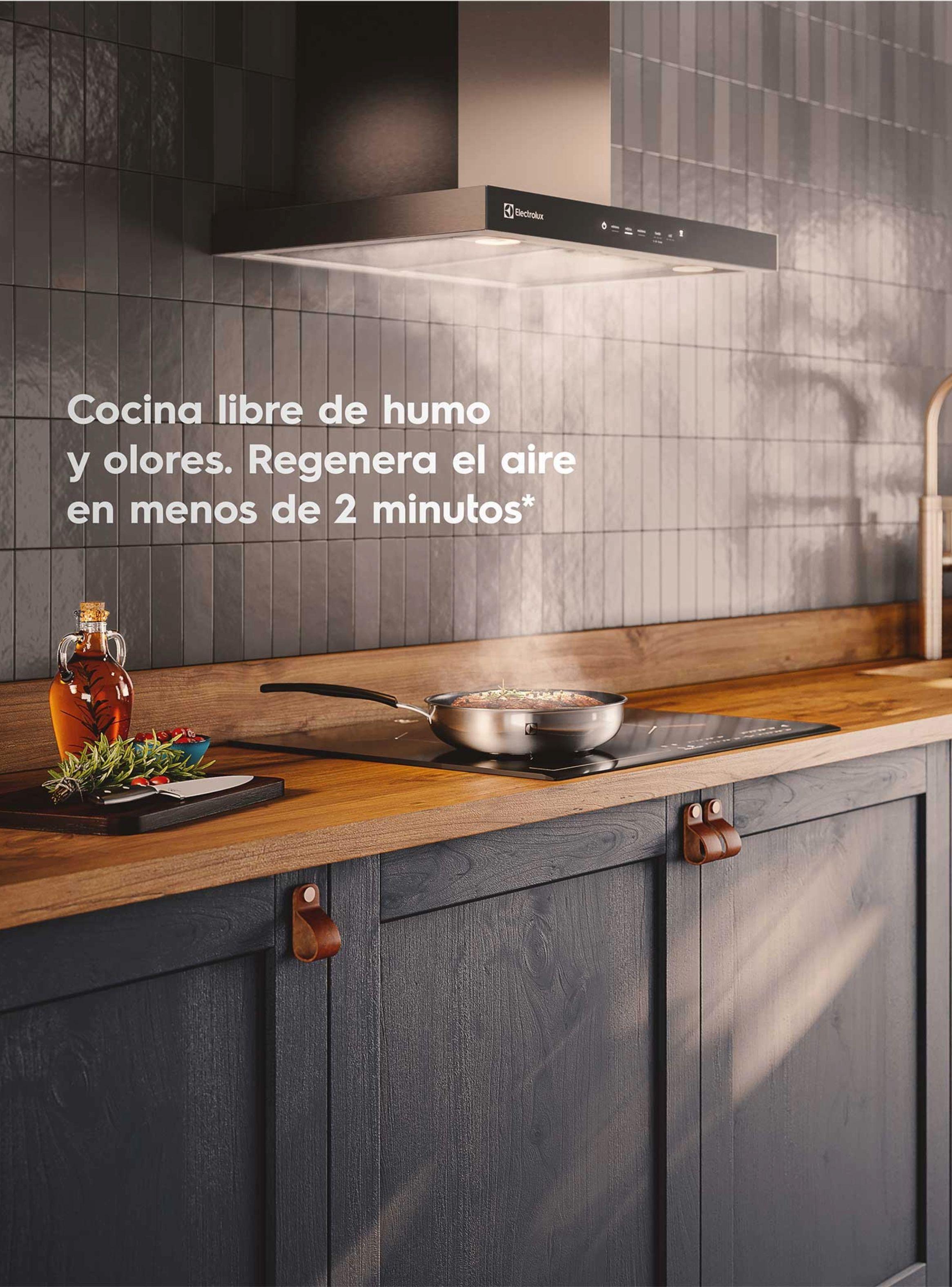 Campana Cocina Decorativa Electrolux 60cm Timer CE6TF-2