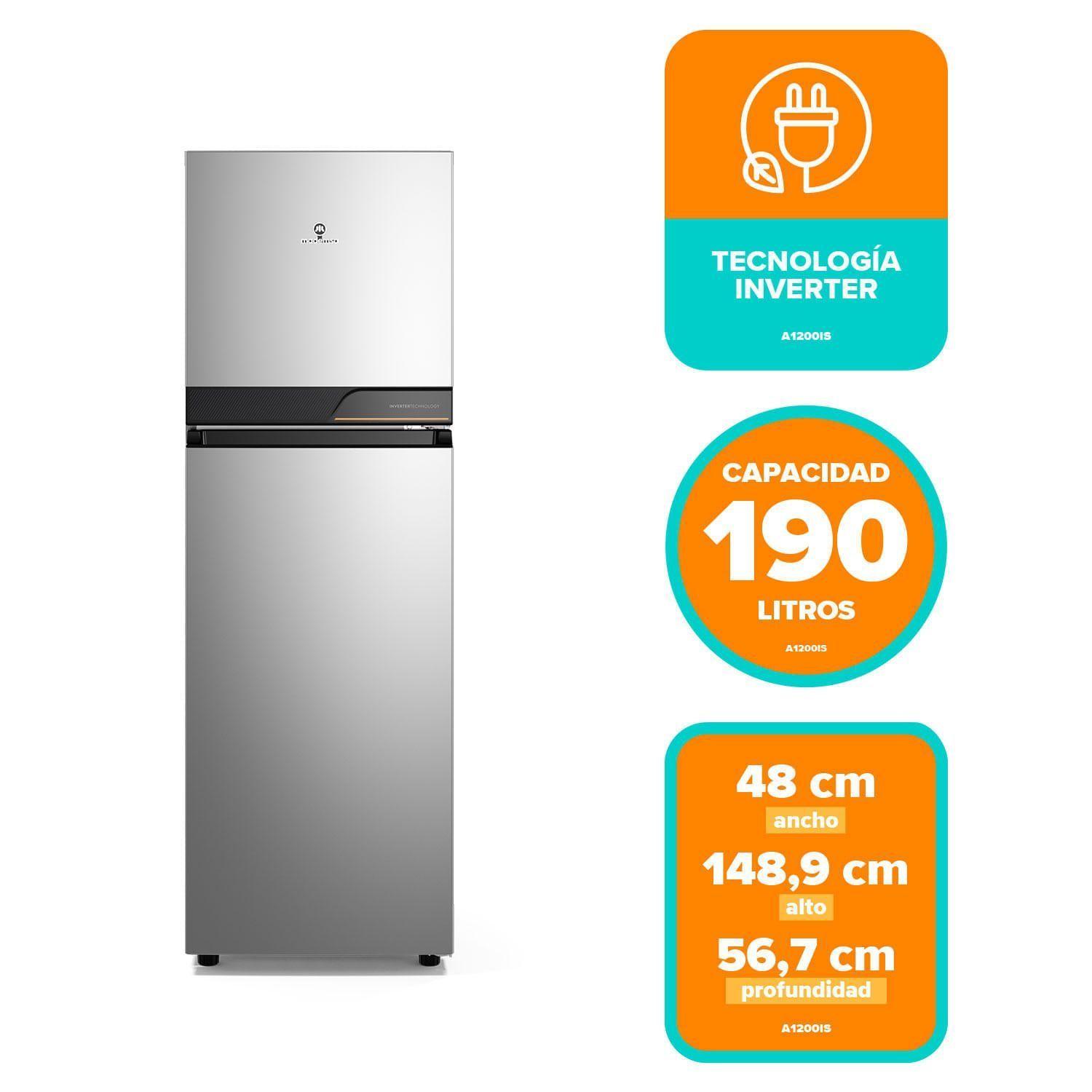 Refrigerador 190L No Frost Top Freezer Inverter Altus 1200IS-2