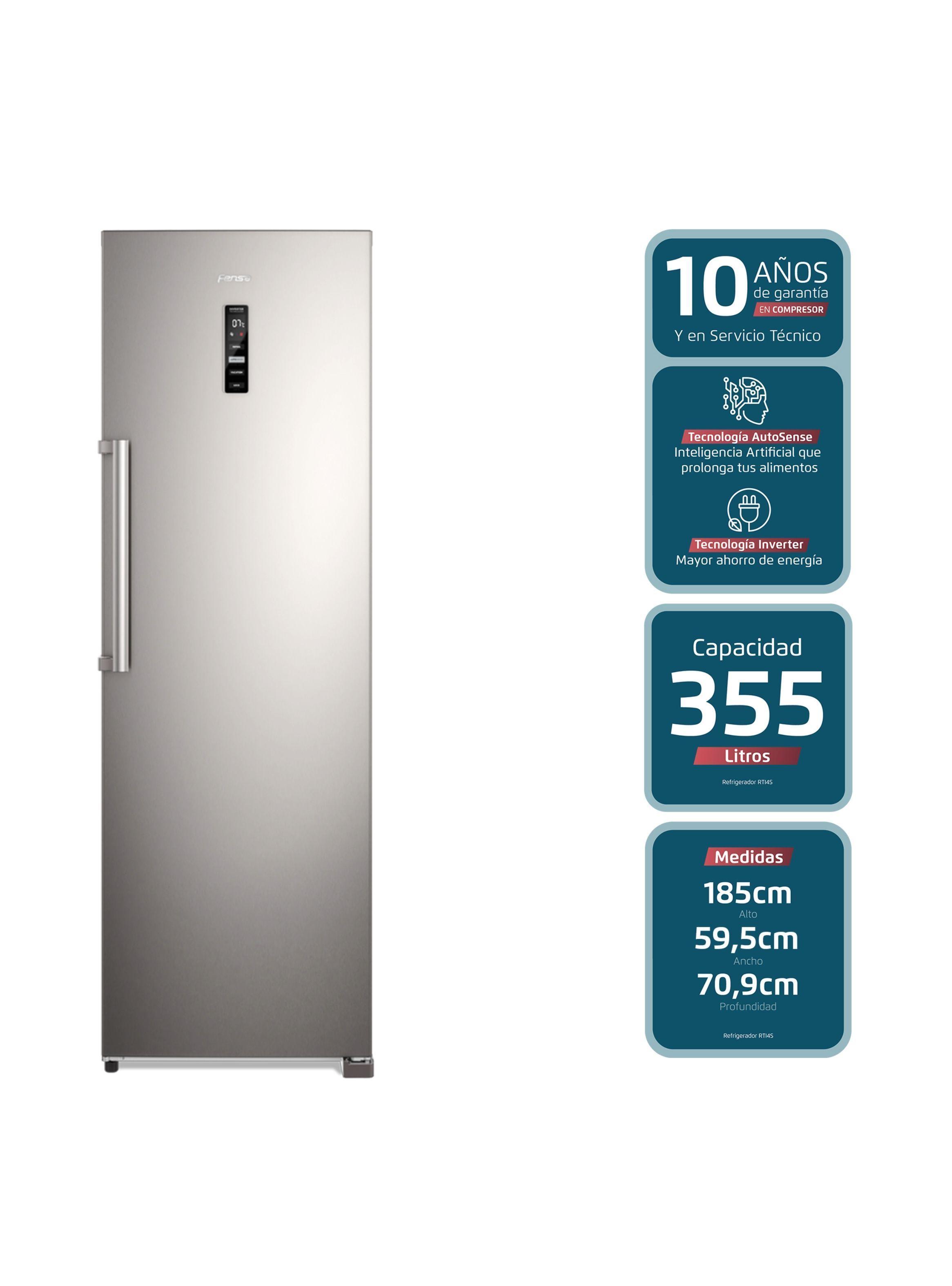 Refrigerador Fensa 355L No Frost 1 Puerta Inverter RTI4S-6