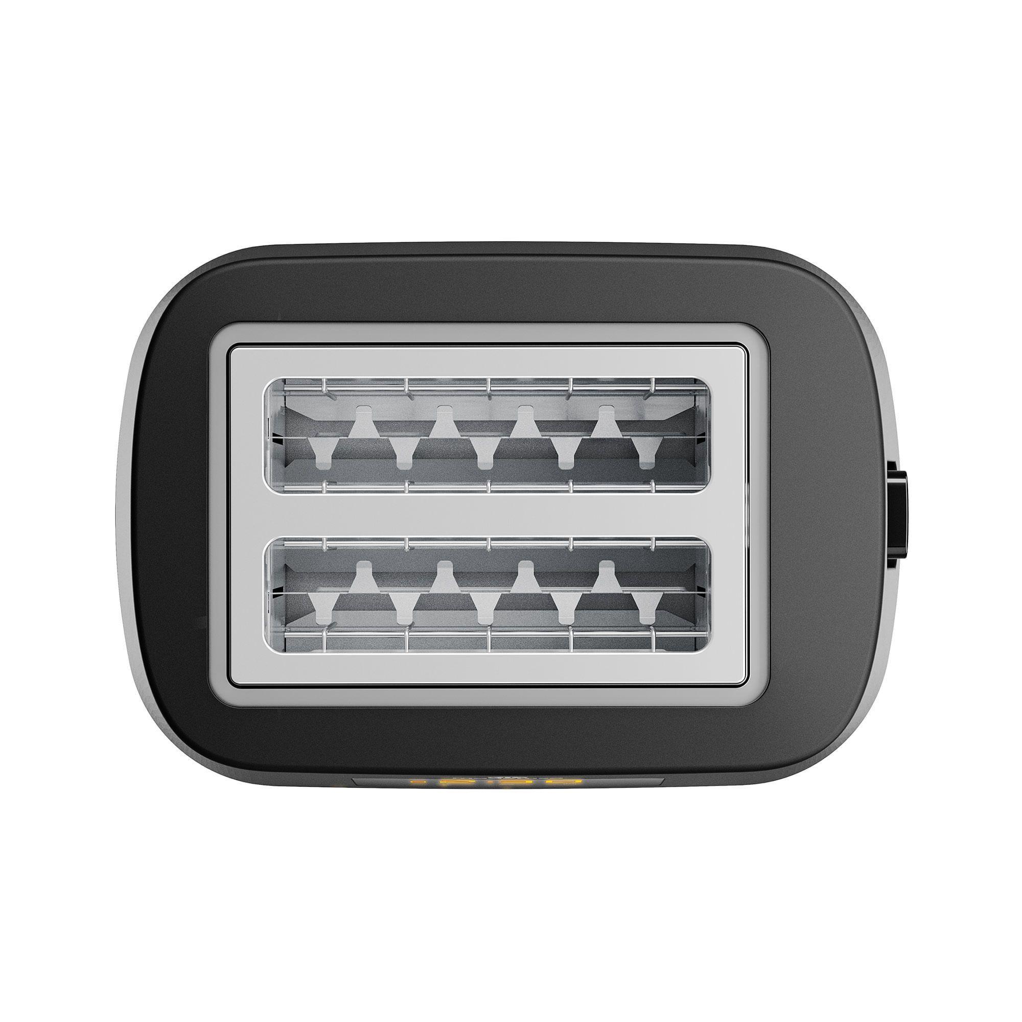 Tostador Eléctrico 2 Rebanadas 8 Niveles de Tostado 860W MTS60-3