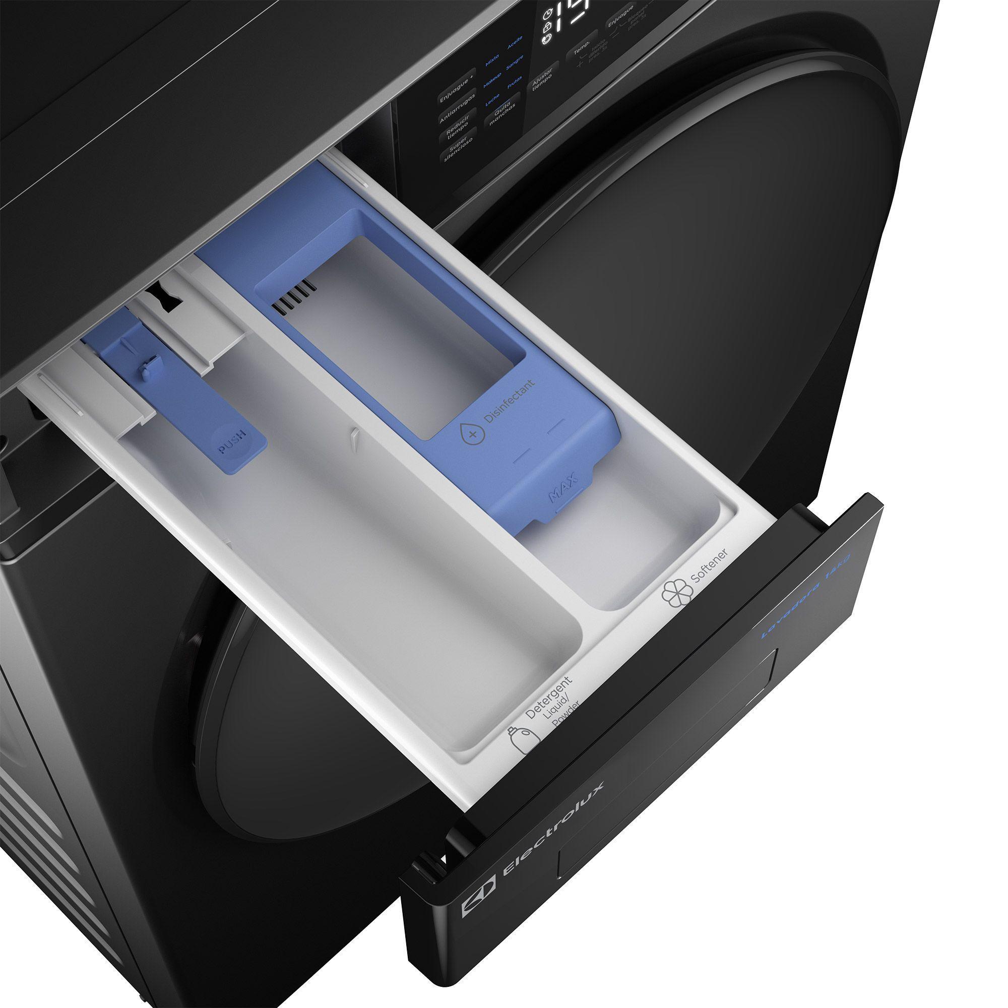 Lavadora Automática 14Kg Carga Frontal Inverter EFLWM12O Onix-8