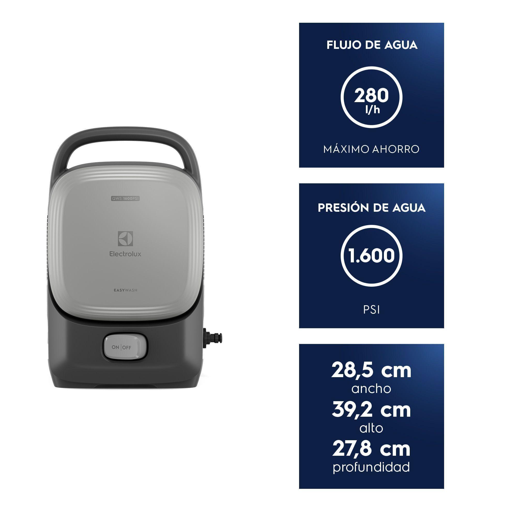 Hidrolavadora Electrolux 1400W Efficient EasyWash QWS1600-2