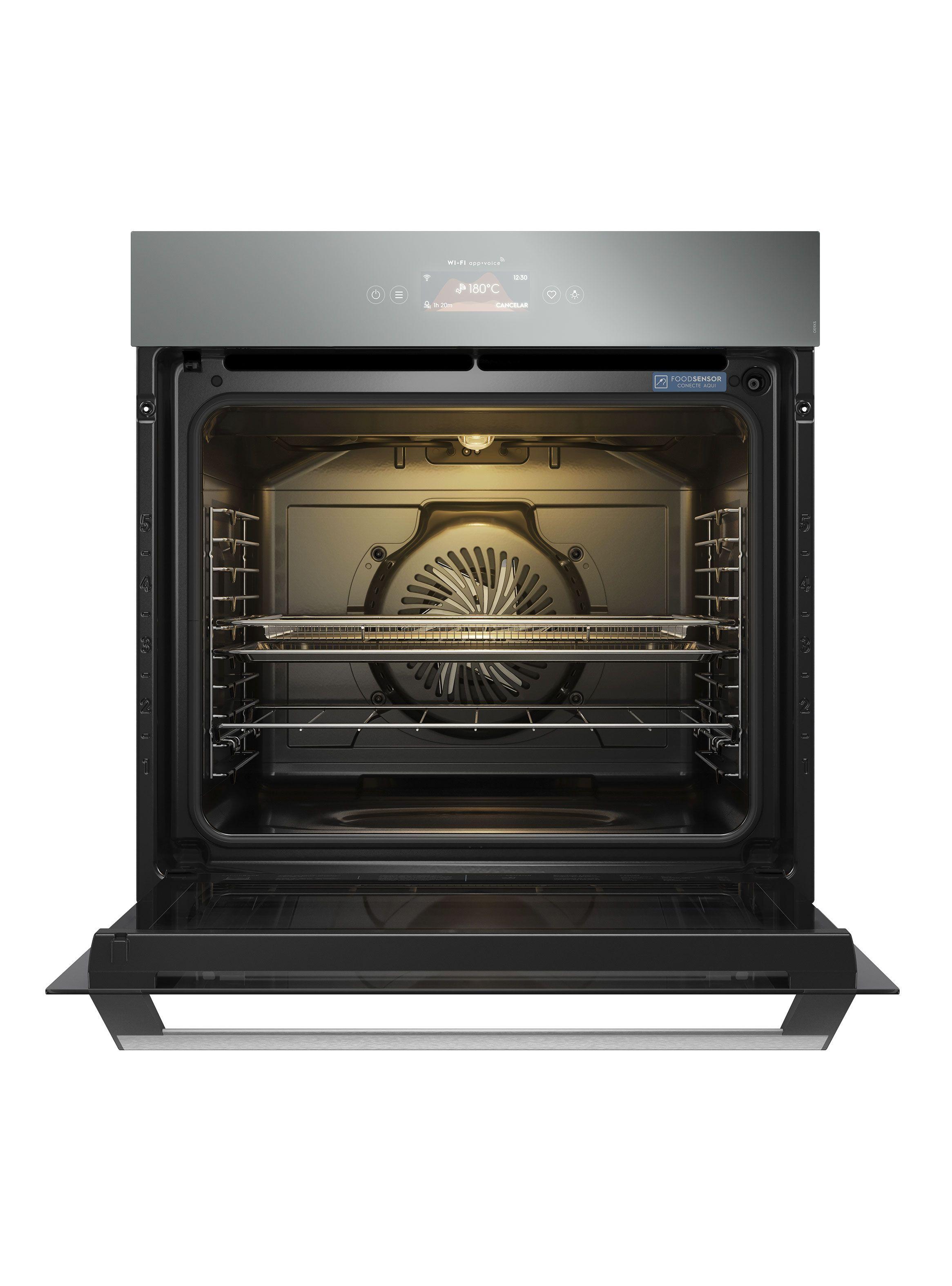 Horno Eléctrico Empotrable 80L Función Freidora Aire y Wi-Fi-4