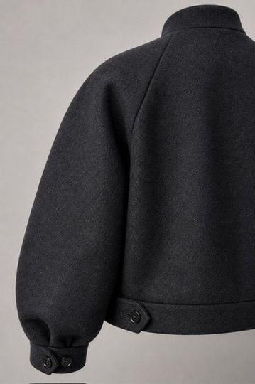 Chaqueta Bomber Lana Volume Wool Bomber-3