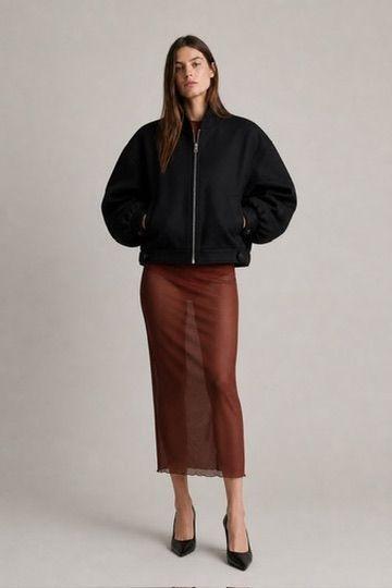 Chaqueta Bomber Lana Volume Wool Bomber-5