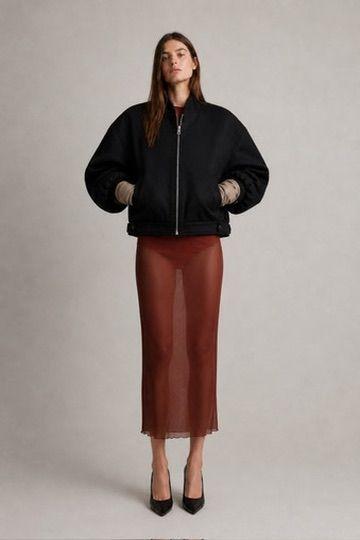 Chaqueta Bomber Lana Volume Wool Bomber-6