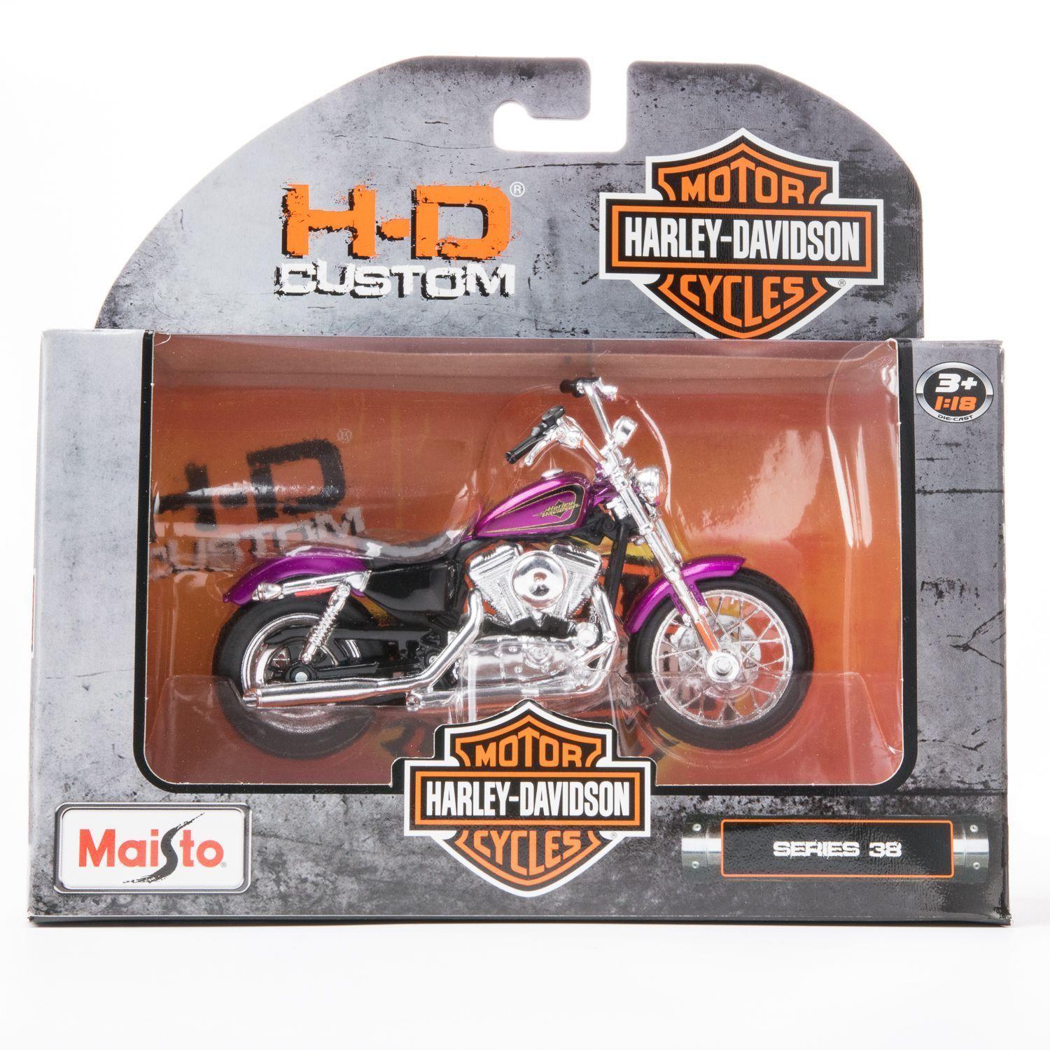 Moto coleccionable Harley Davidson Modelo 2013 XL 1200V Seventy-Two-2