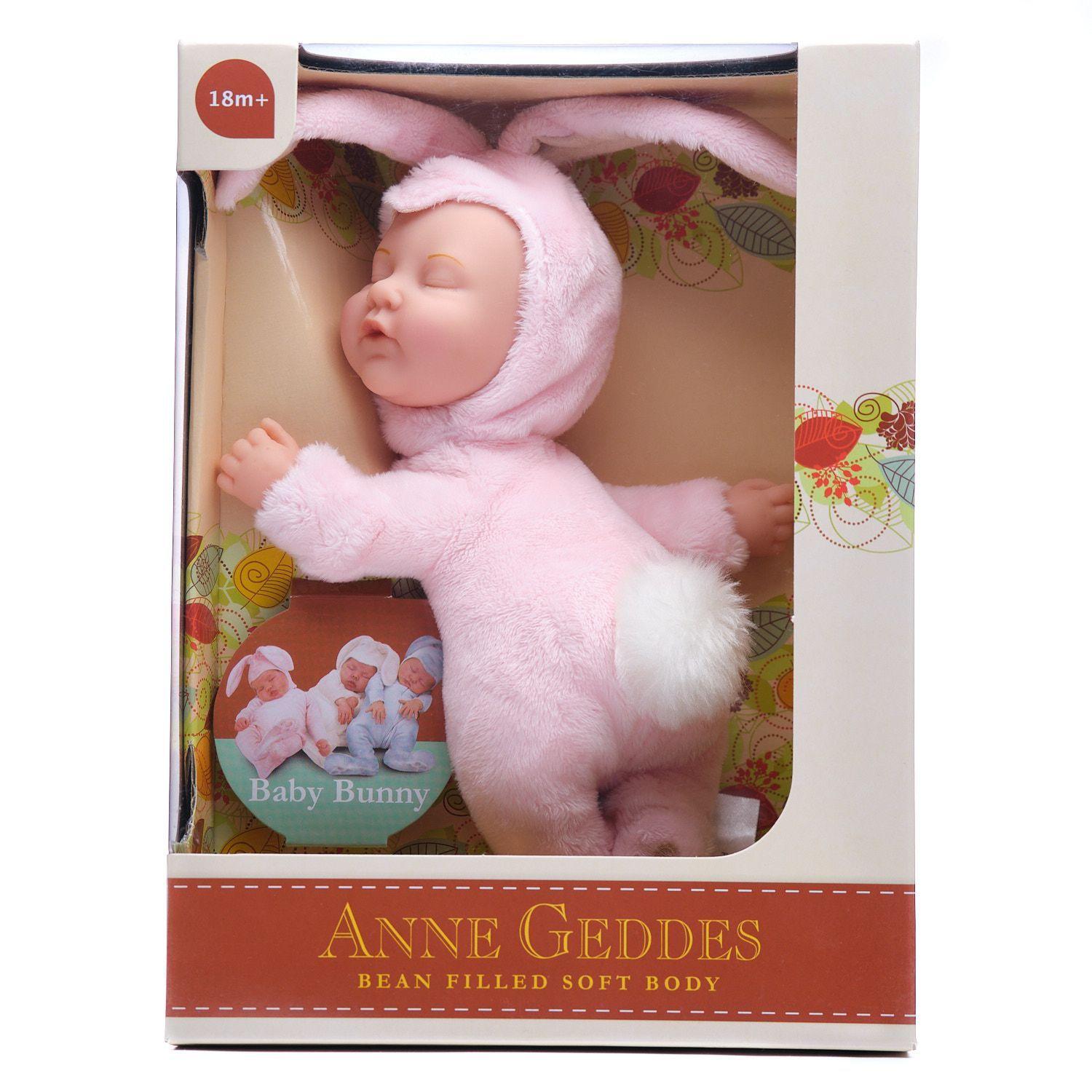 Muñeco Tierno Modelo Bebe Conejo Rosado-2
