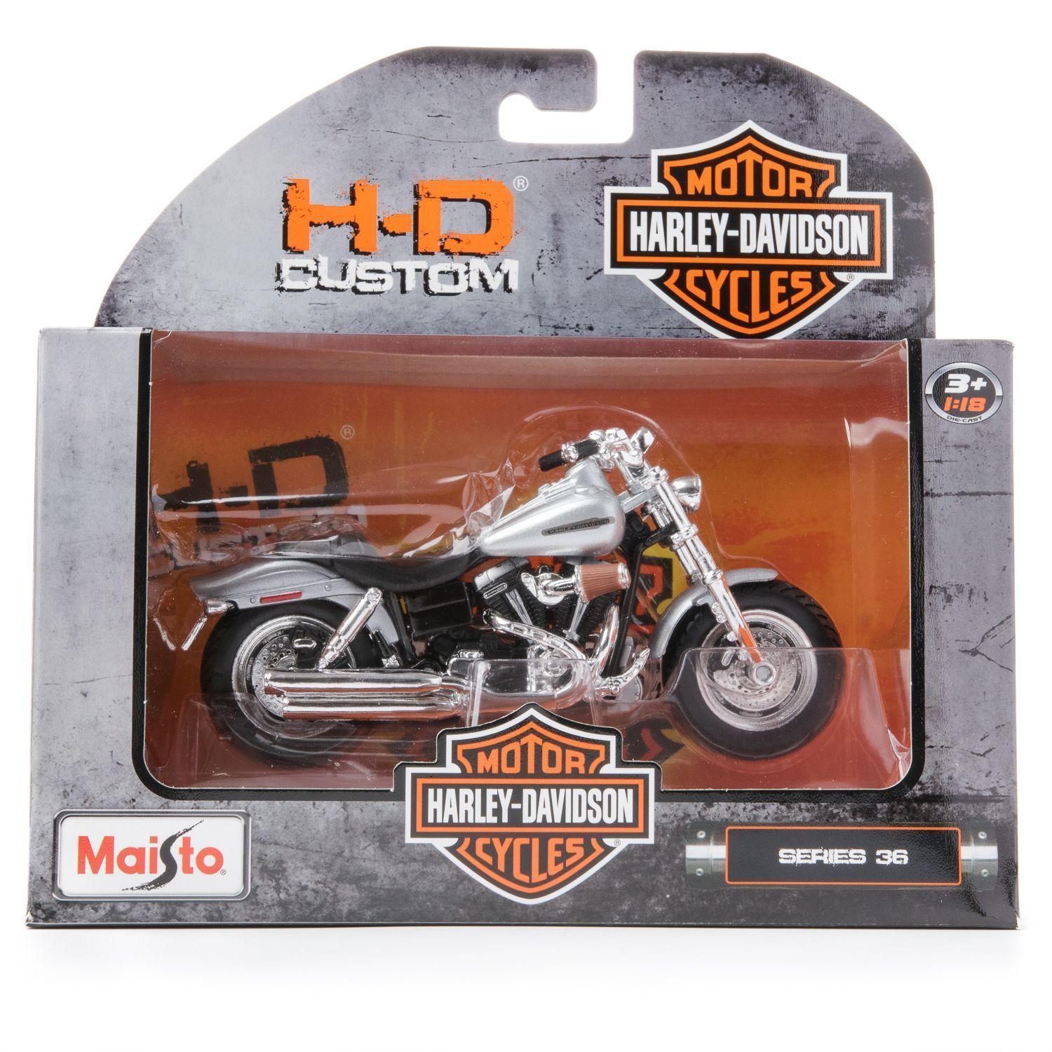Moto coleccionable Harley Davidson Modelo 2009 FXDFSE CVO Fat Bob-2