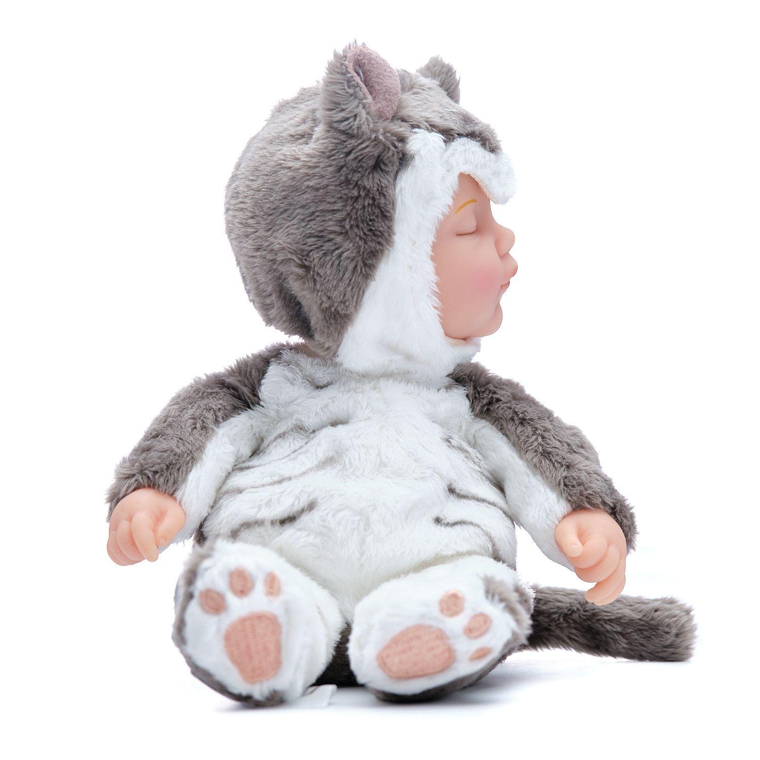 Muñeco Tierno Modelo Bebe Gato-1