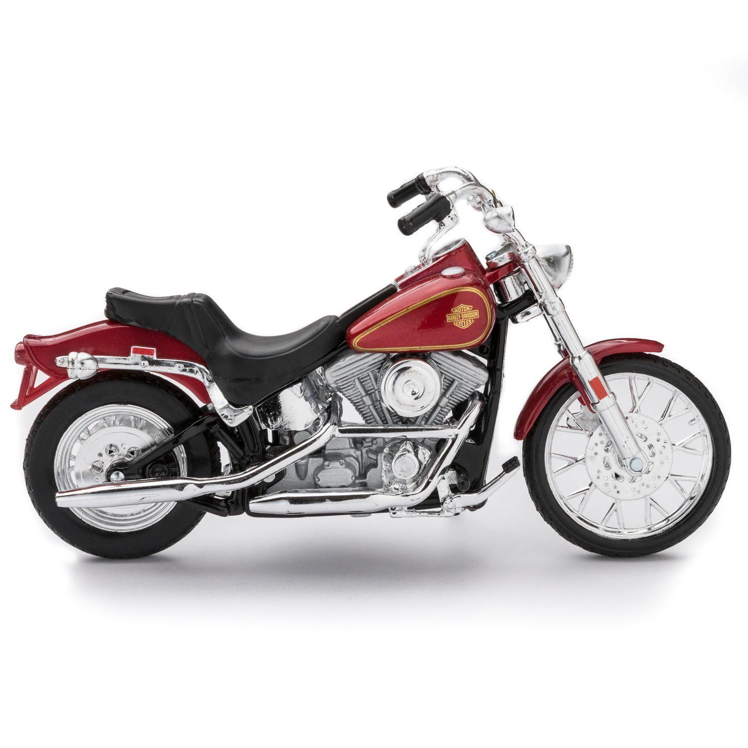 Moto coleccionable Harley Davidson Modelo 1984 FXST Softail-1