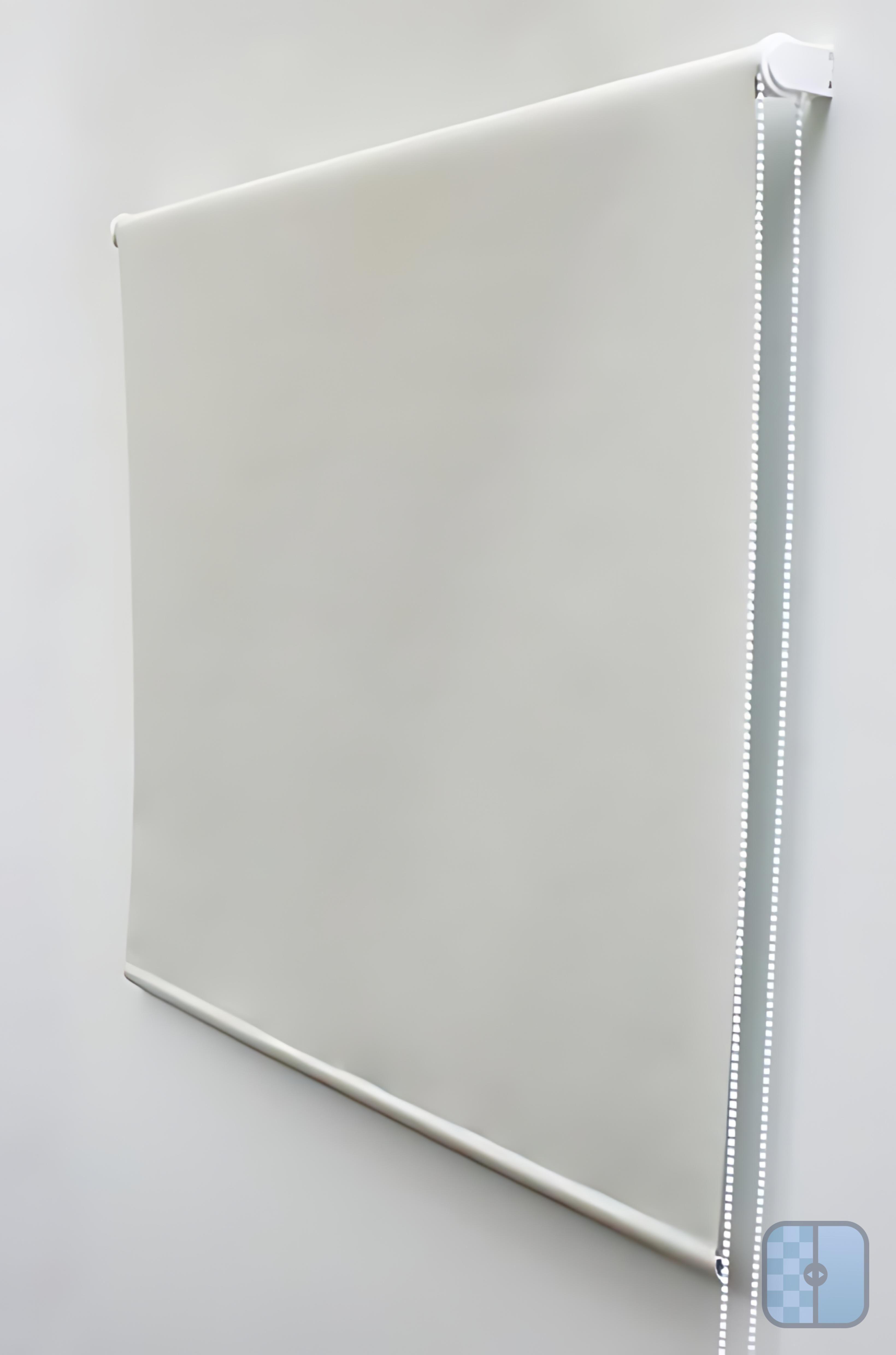 Cortina Roller Blackout Basic Blanco invierno 100x220 cm-2