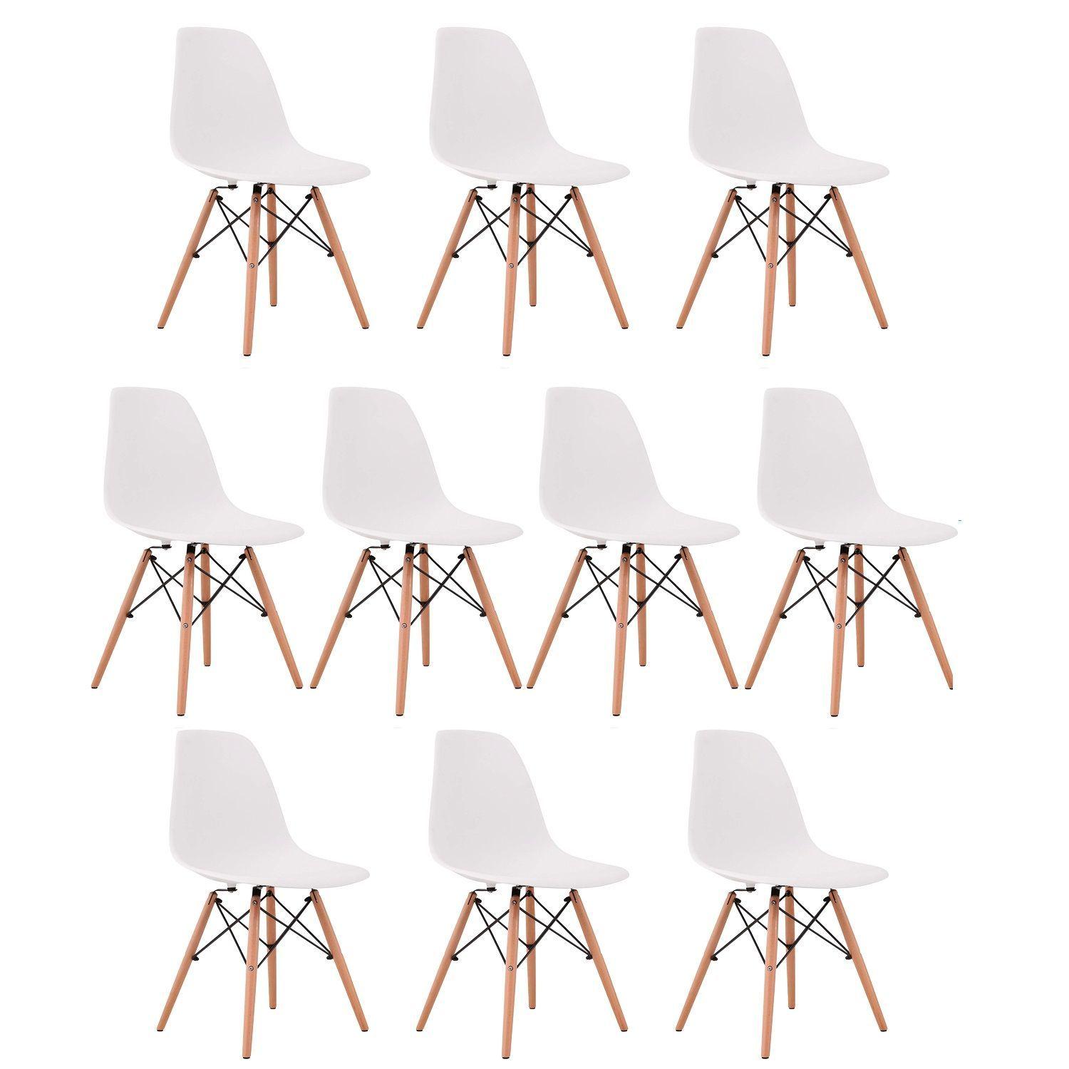 Silla Eames Clasica 10x DSW Color Blanco-1