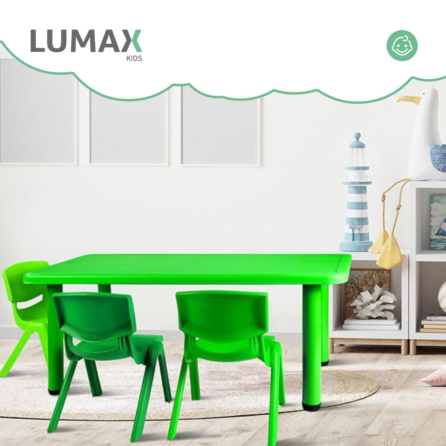 Mesa Plastico Niño 120x60x50 Colores Infantil Metinca-3