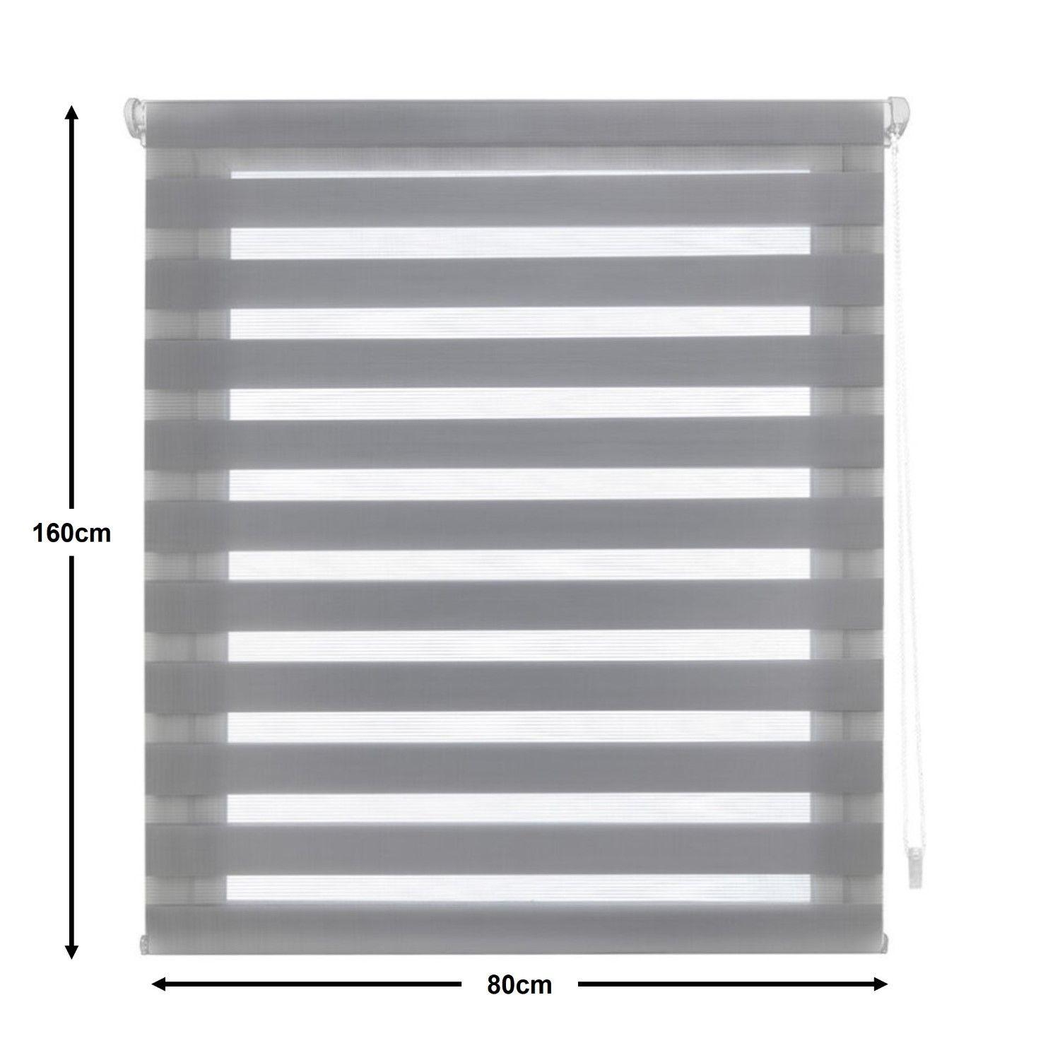 Cortina Roller Dia y Noche Lumax 0.8 X 1.6 mts Gris-3