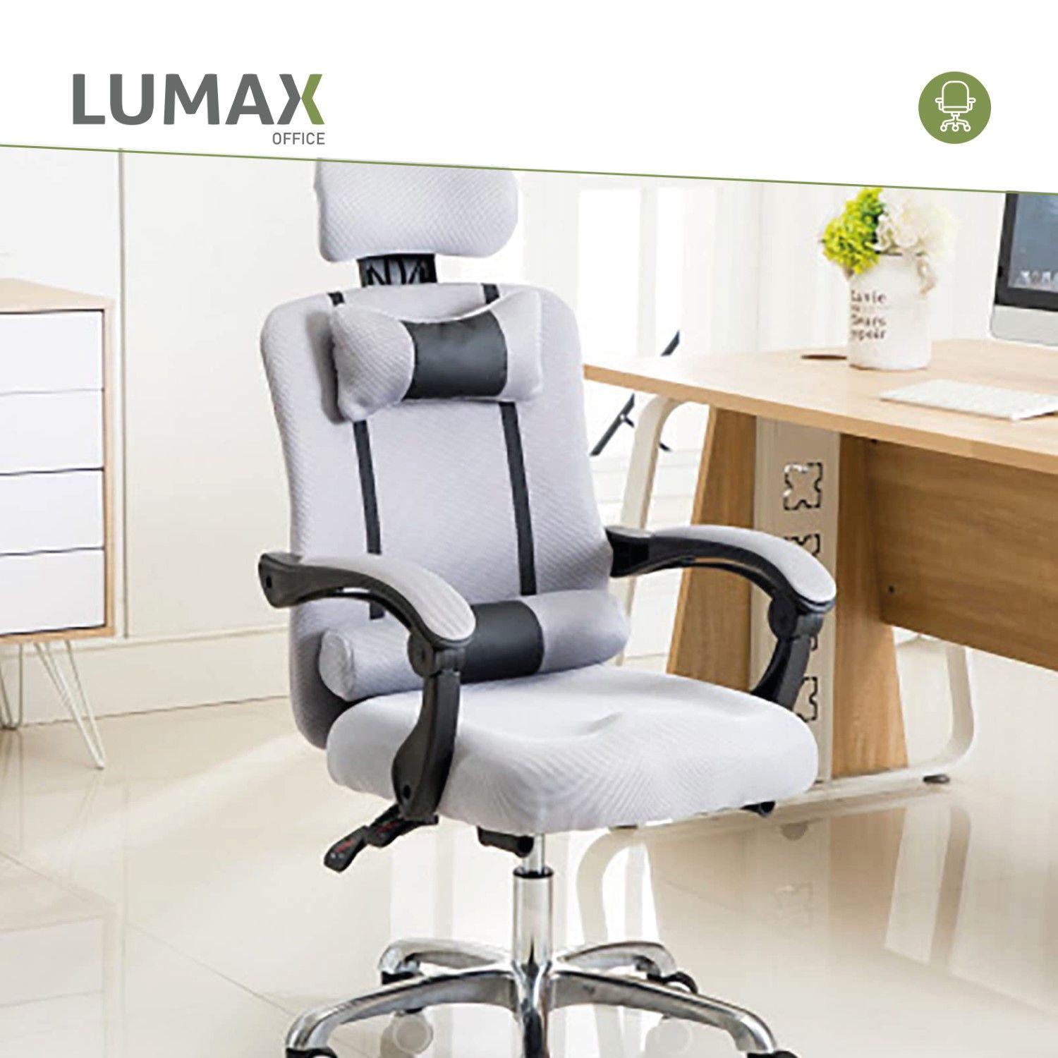 Silla Gamer Ejecutiva Wynn Color Gris-3