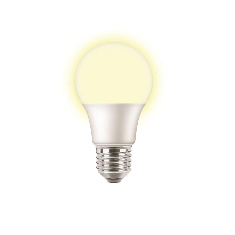 Pack 20 Ampolletas Led Pila E27 10W A60 Calida-2