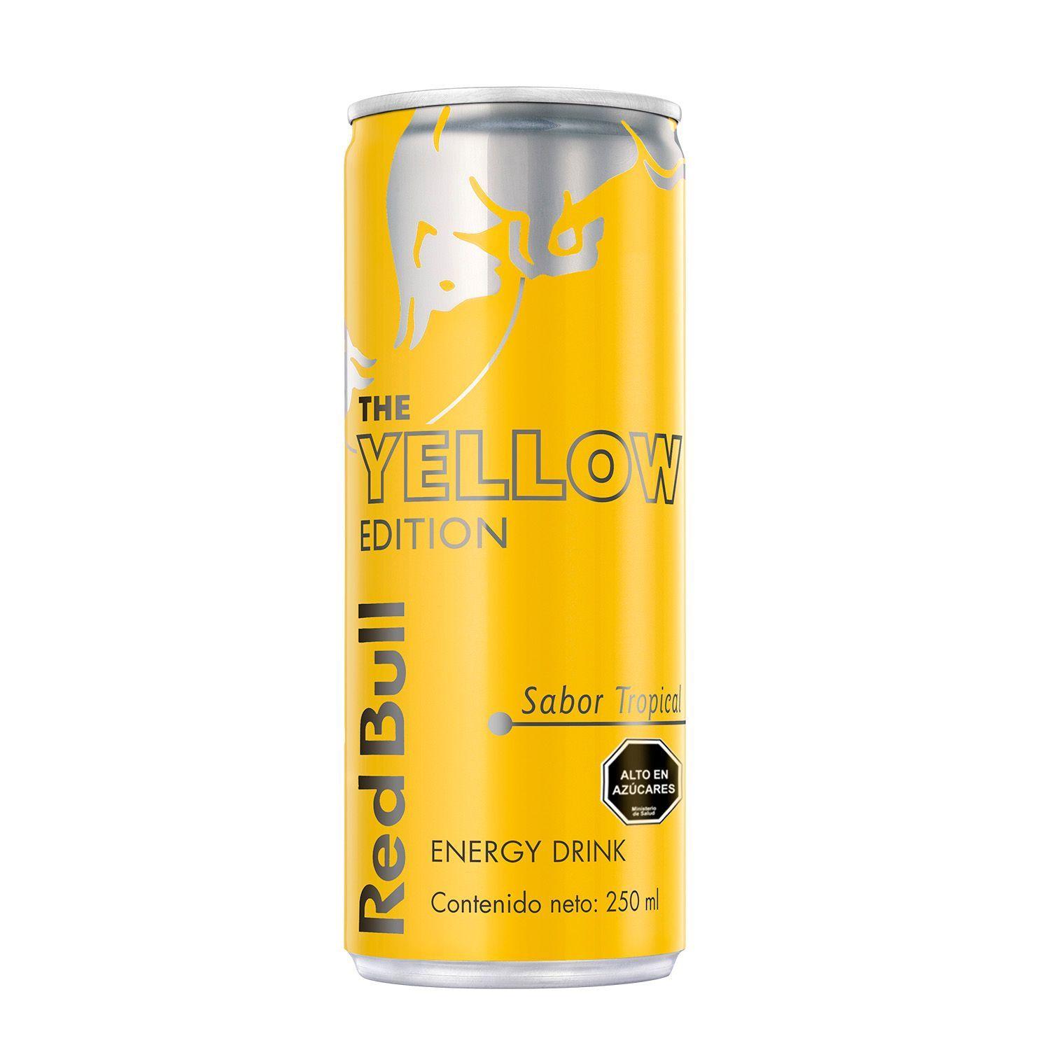 Bebida Energetica Red Bull Yellow Edition 12 Latas de 250ml-2