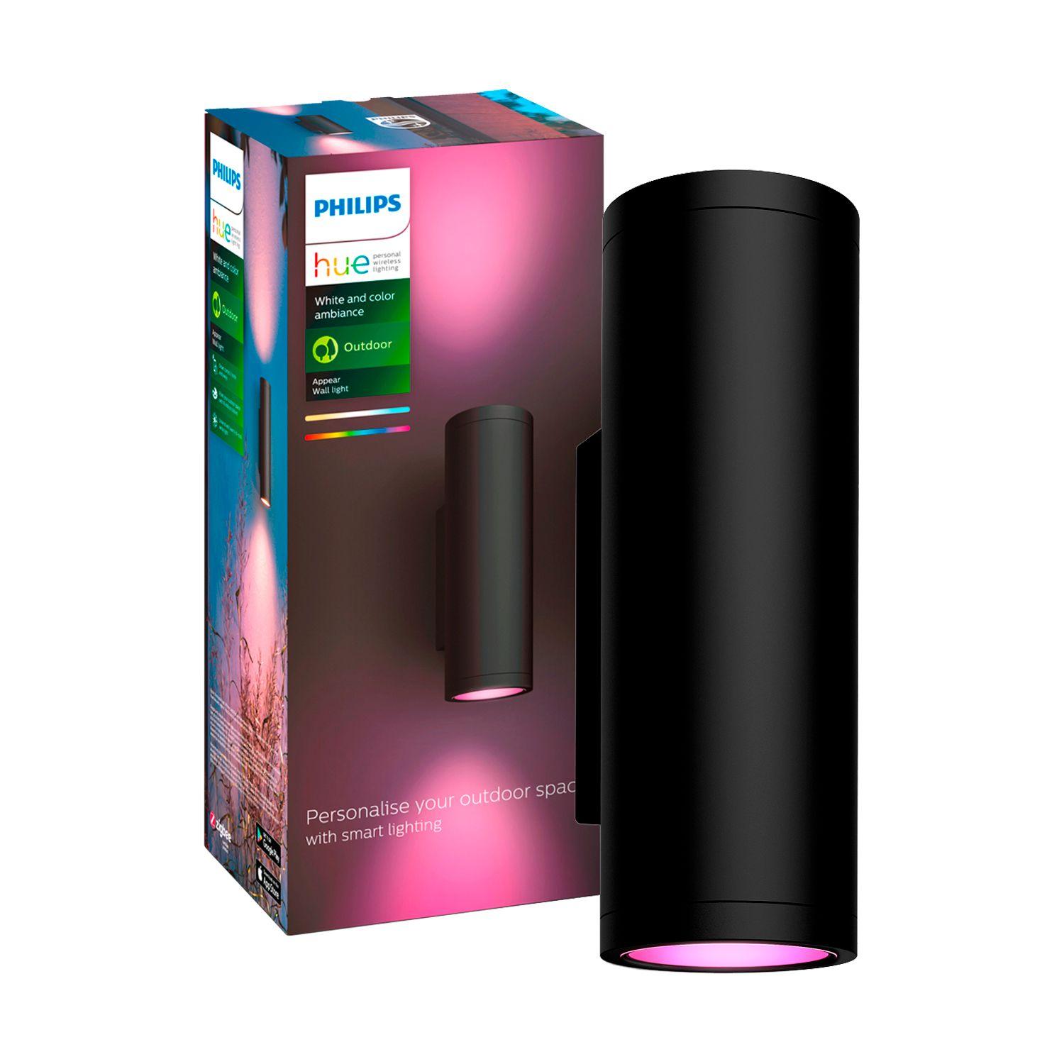 Aplique De Exterior Philips Hue Doble LED Appear RGB-0