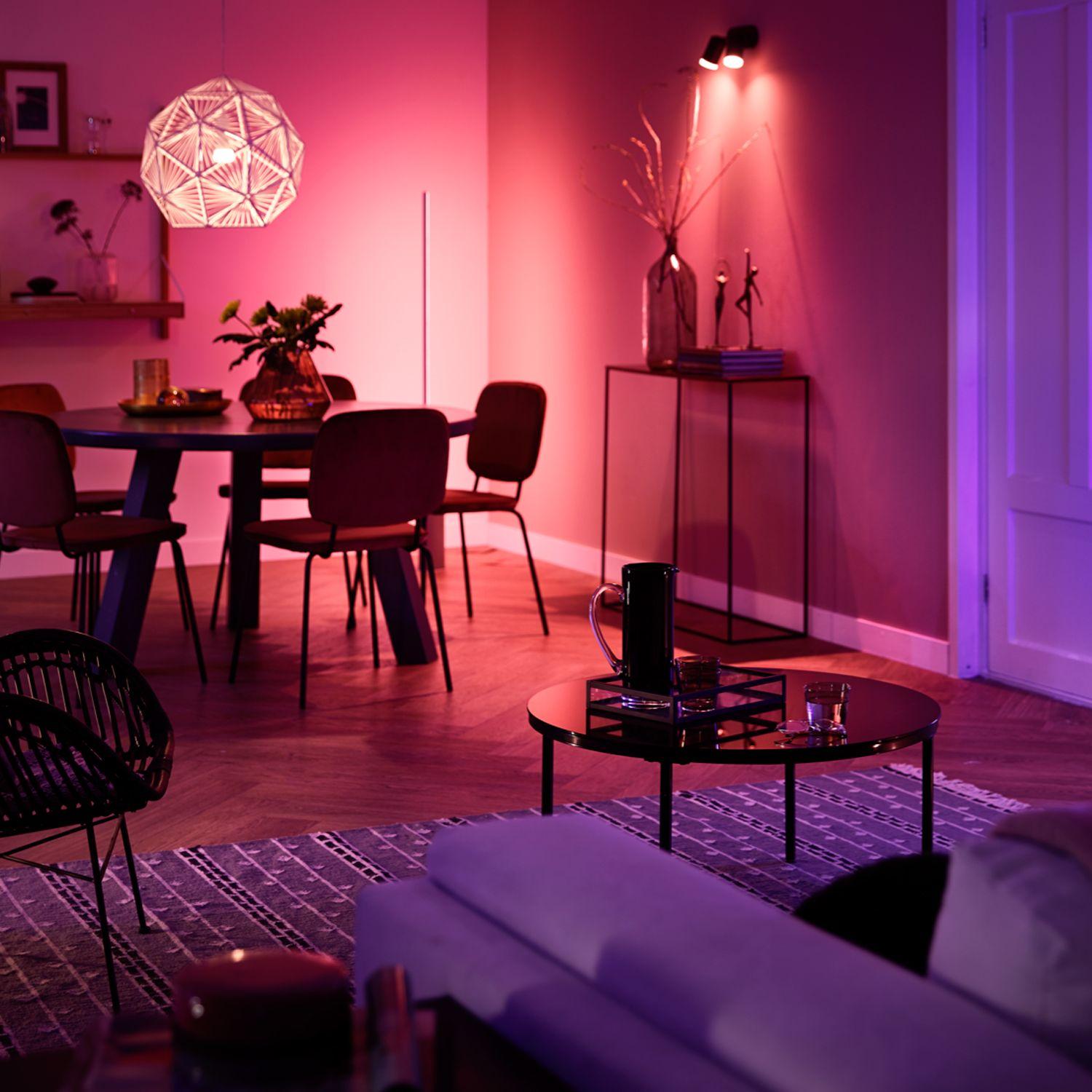 Kit Philips Hue 3 Ampolletas Led E27 Colores + Bridge Philips