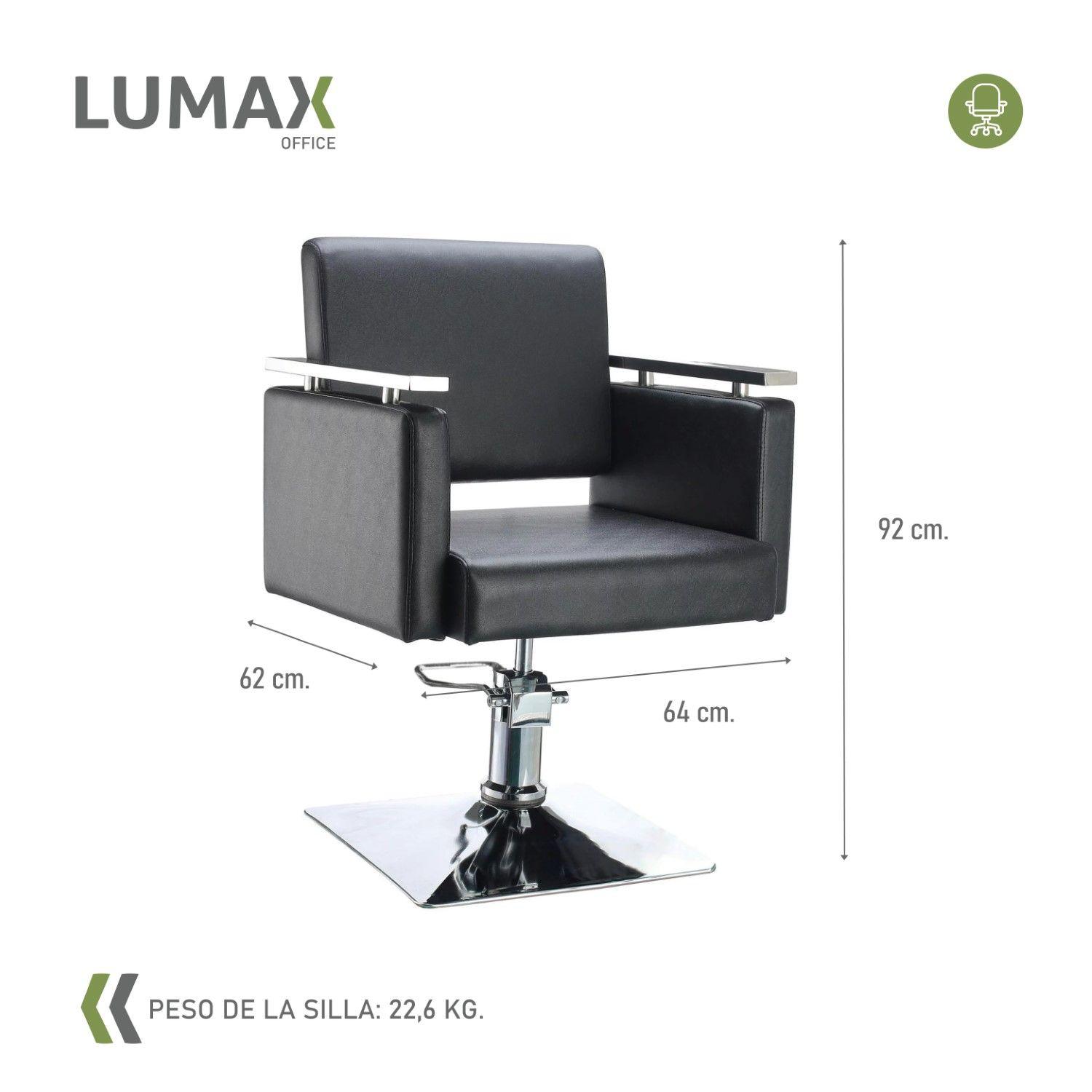 Silla Sillon De Barberia Hidraulico Estetica Salon Giratorio-2
