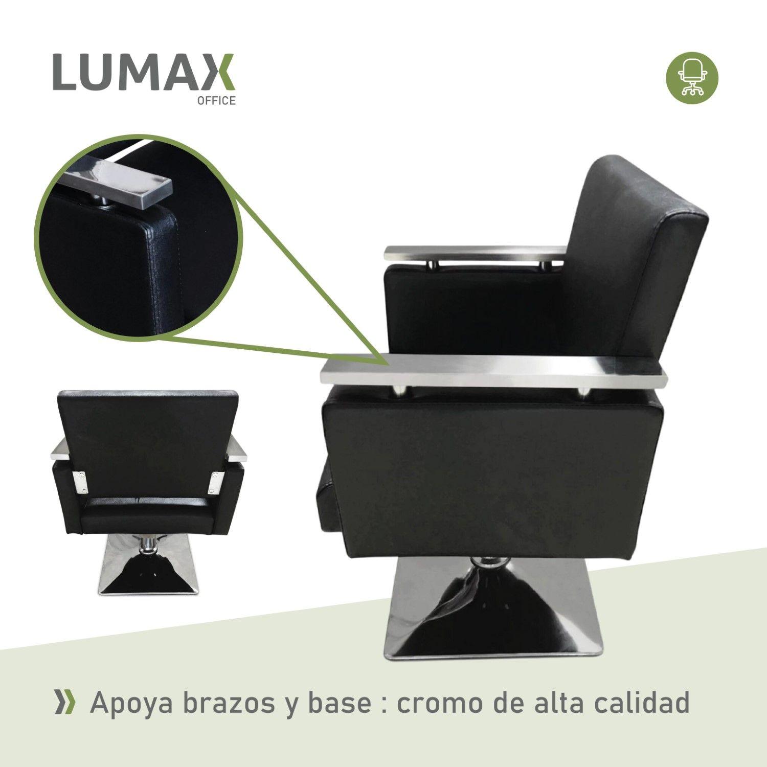 Silla Sillon De Barberia Hidraulico Estetica Salon Giratorio-5
