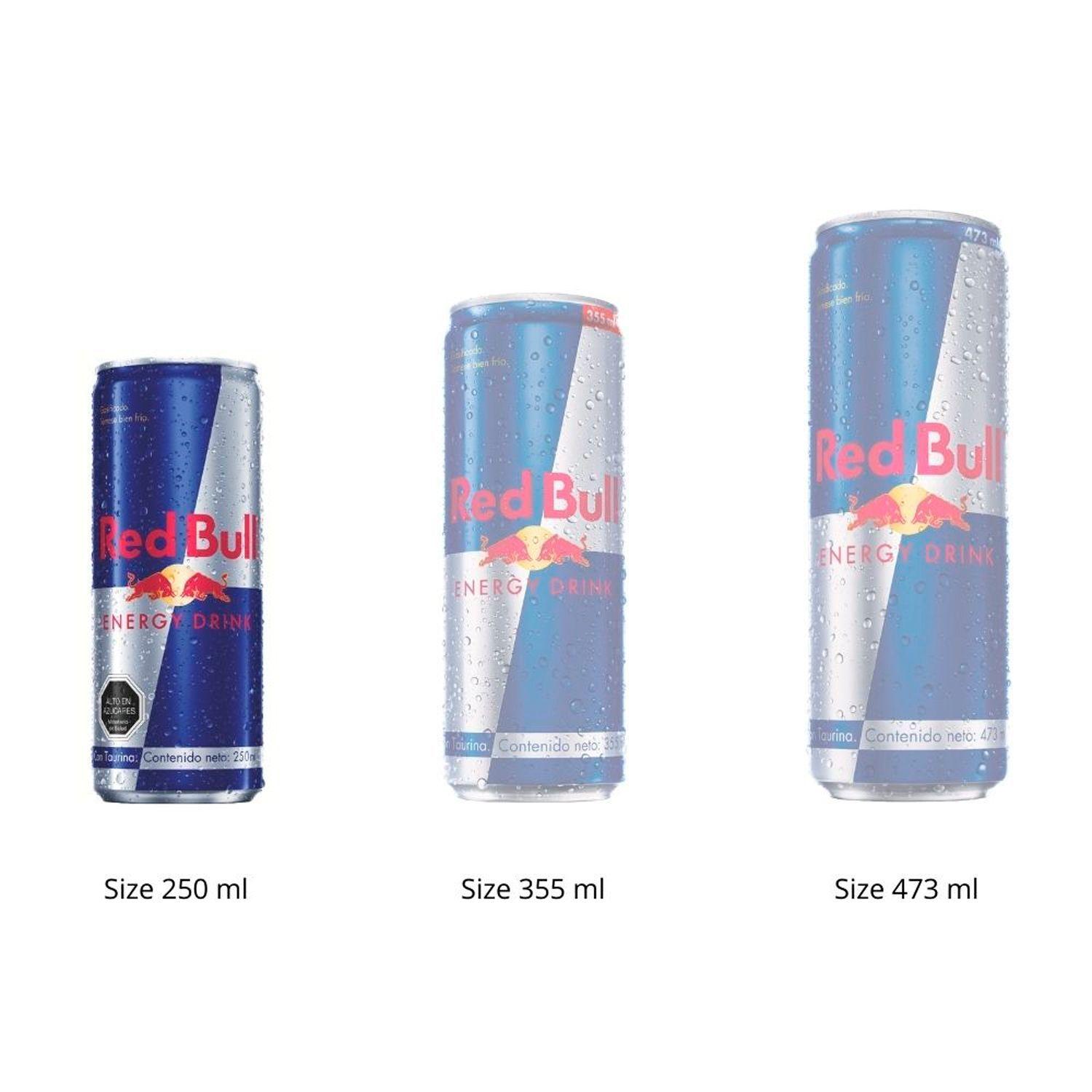 Bebida Energetica Red Bull Regular Edition 24 Latas de 250ml-3